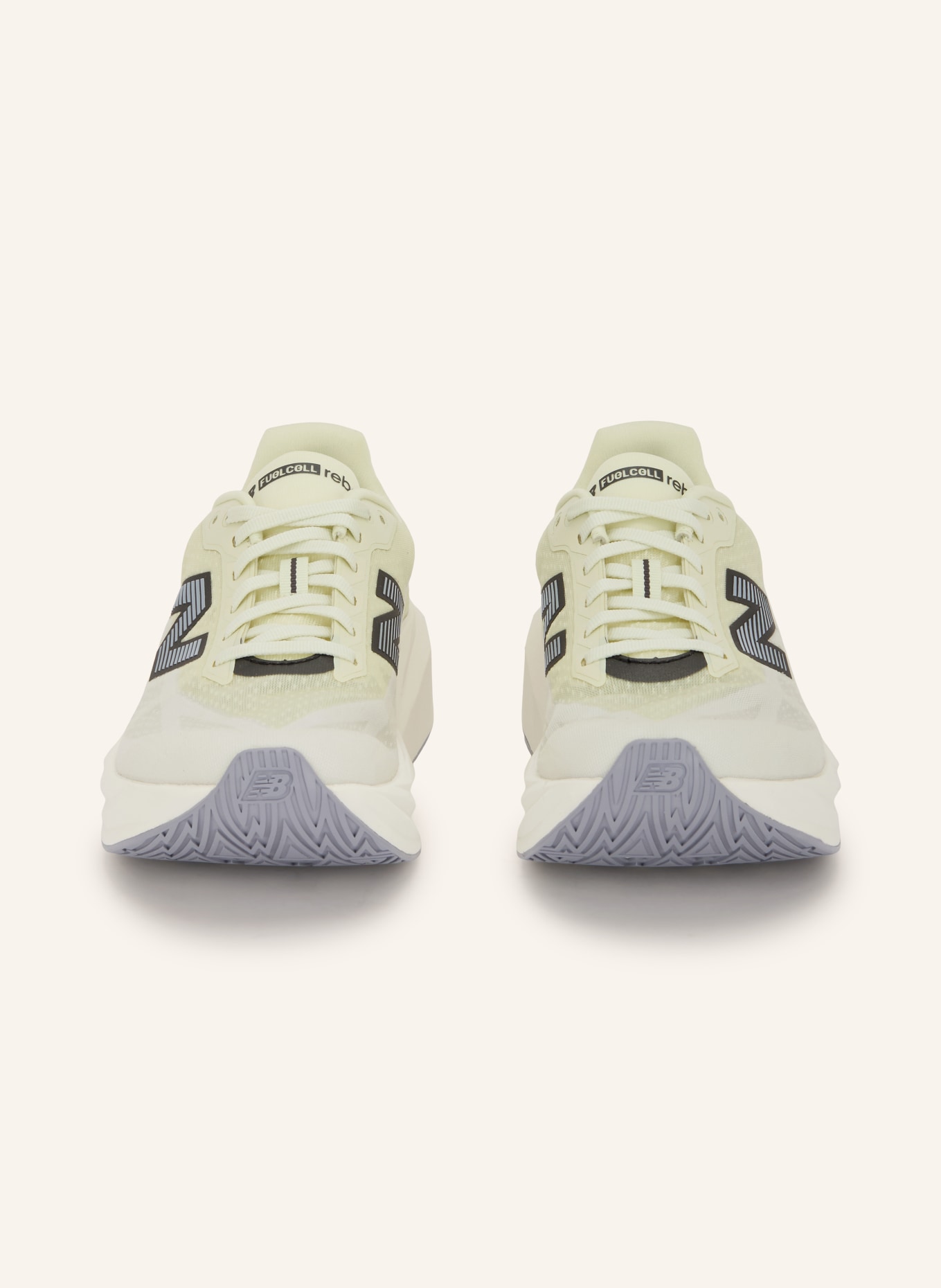 new balance Laufschuhe FC REBEL V5: HELLGELB / WEISS / SCHWARZ