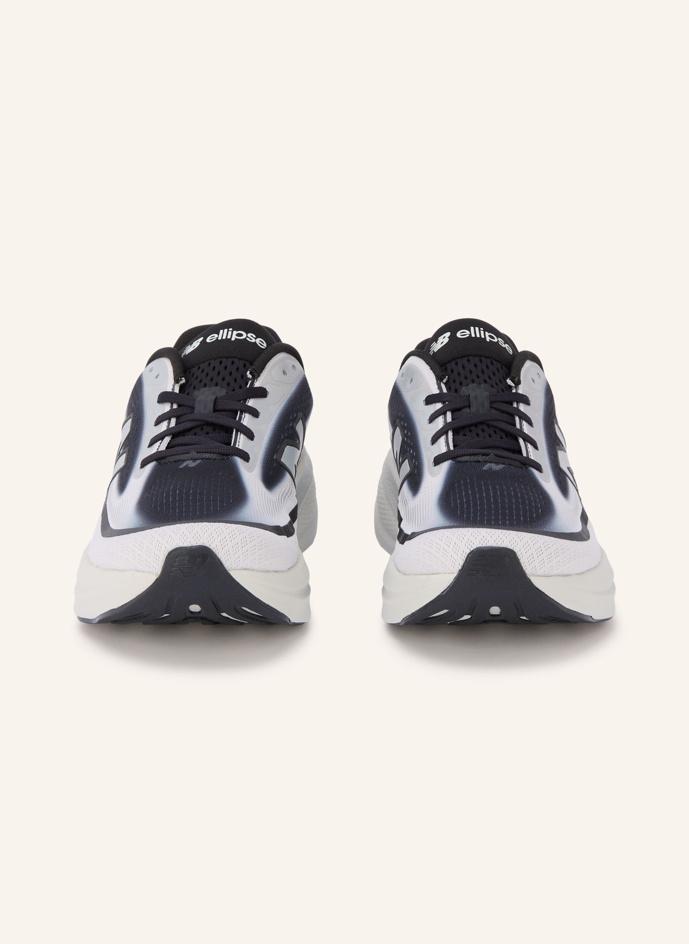 new balance ELLIPSE Running Shoes: CREAM / BLACK