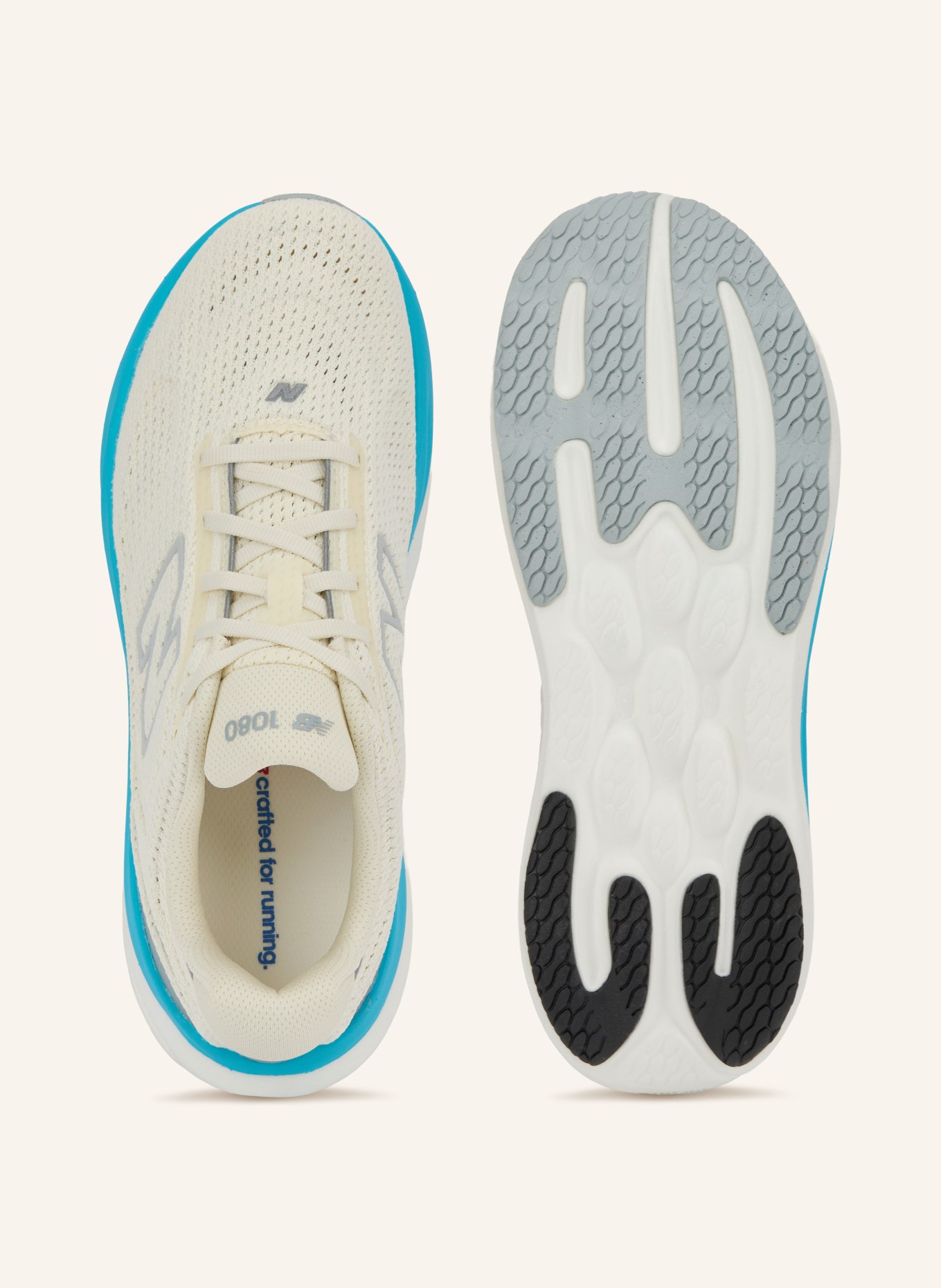 new balance Běžecké boty 1080: BÍLÁ / STŘÍBRNÁ