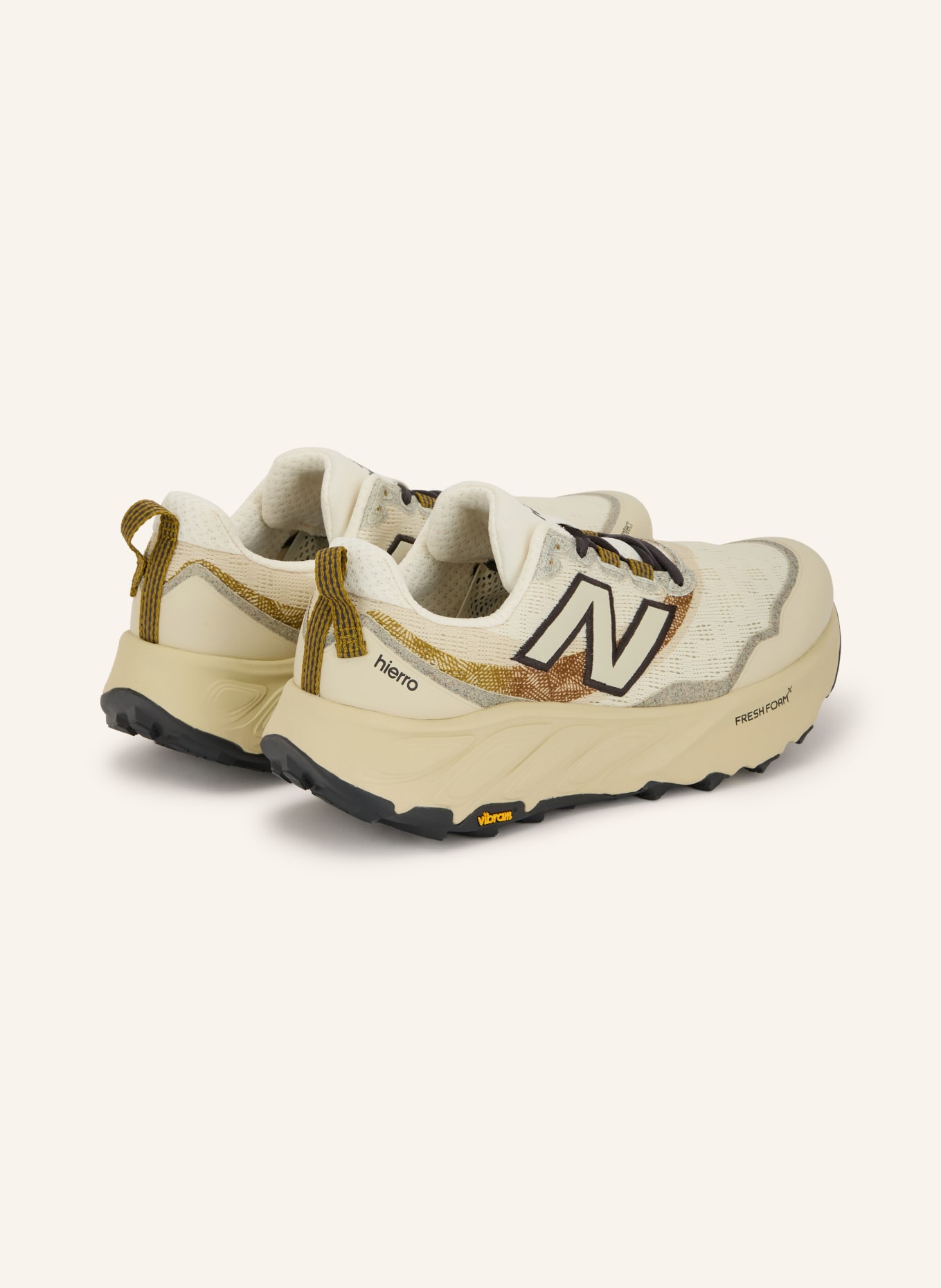 new balance Trailrunning-Schuhe HIERRO: WEISS / BRAUN / DUNKELGRAU