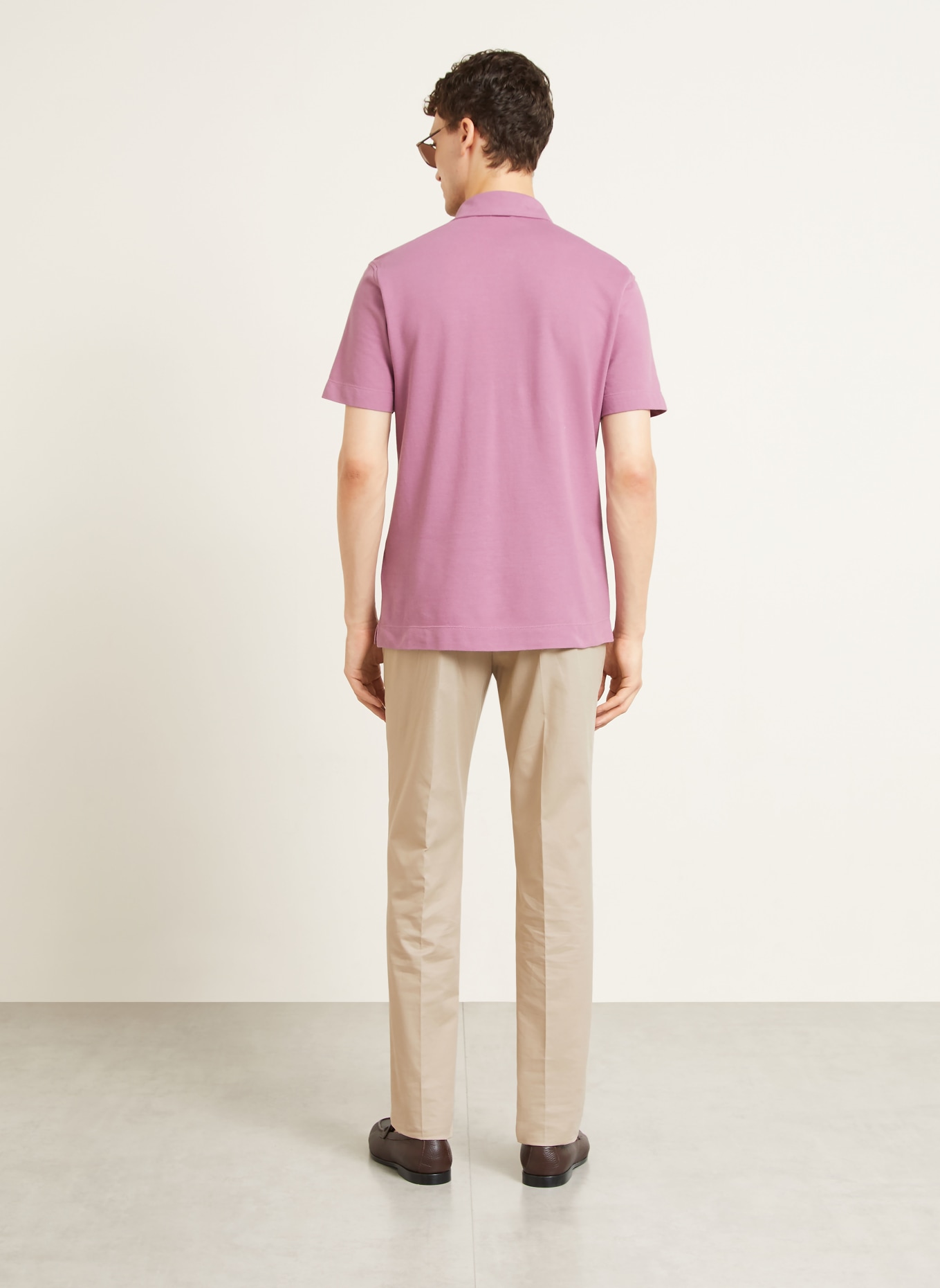 ZEGNA Pikétröja: LJUSLILA