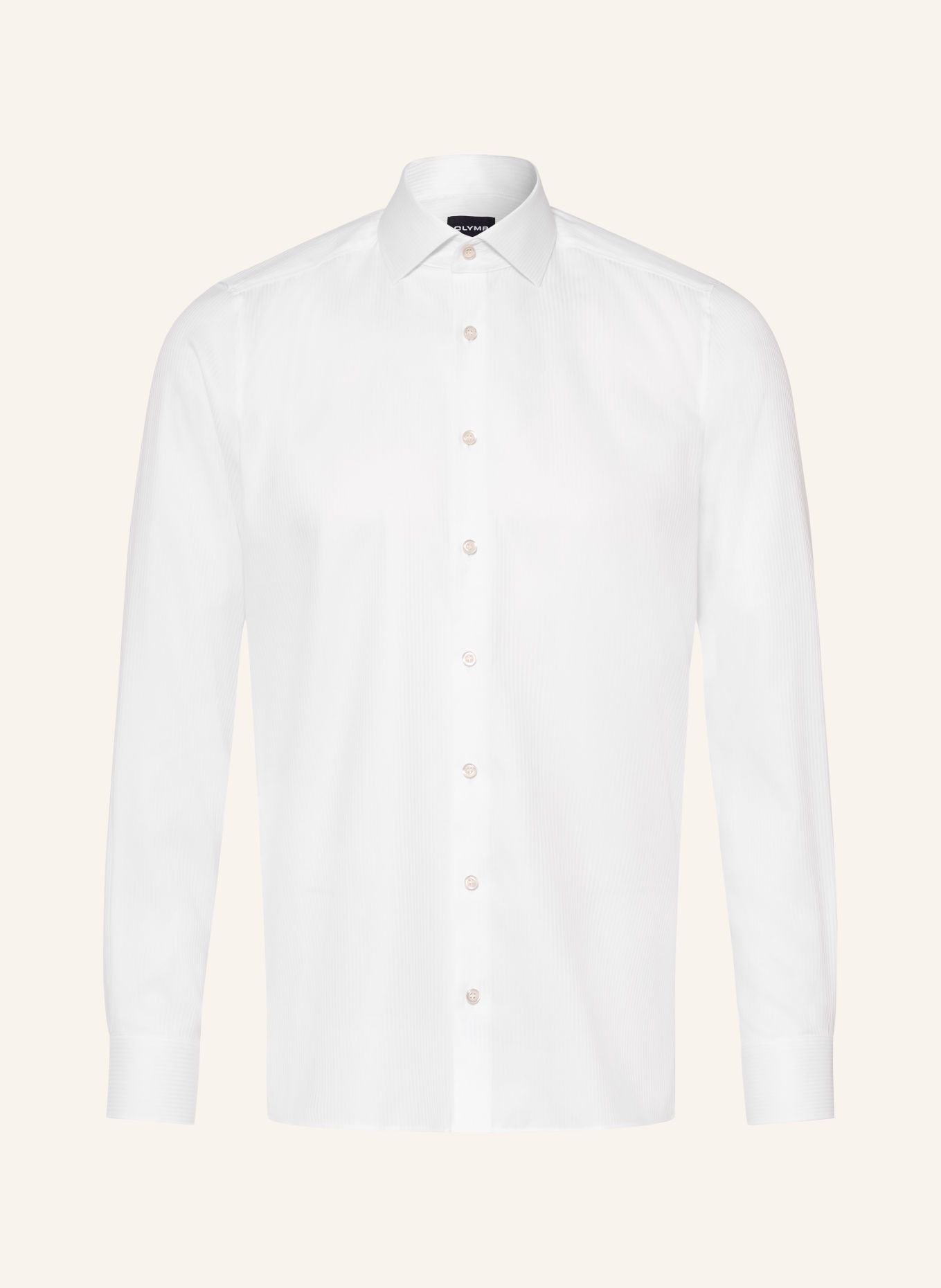 OLYMP Chemise Level Five coupe ajustée: BLANC