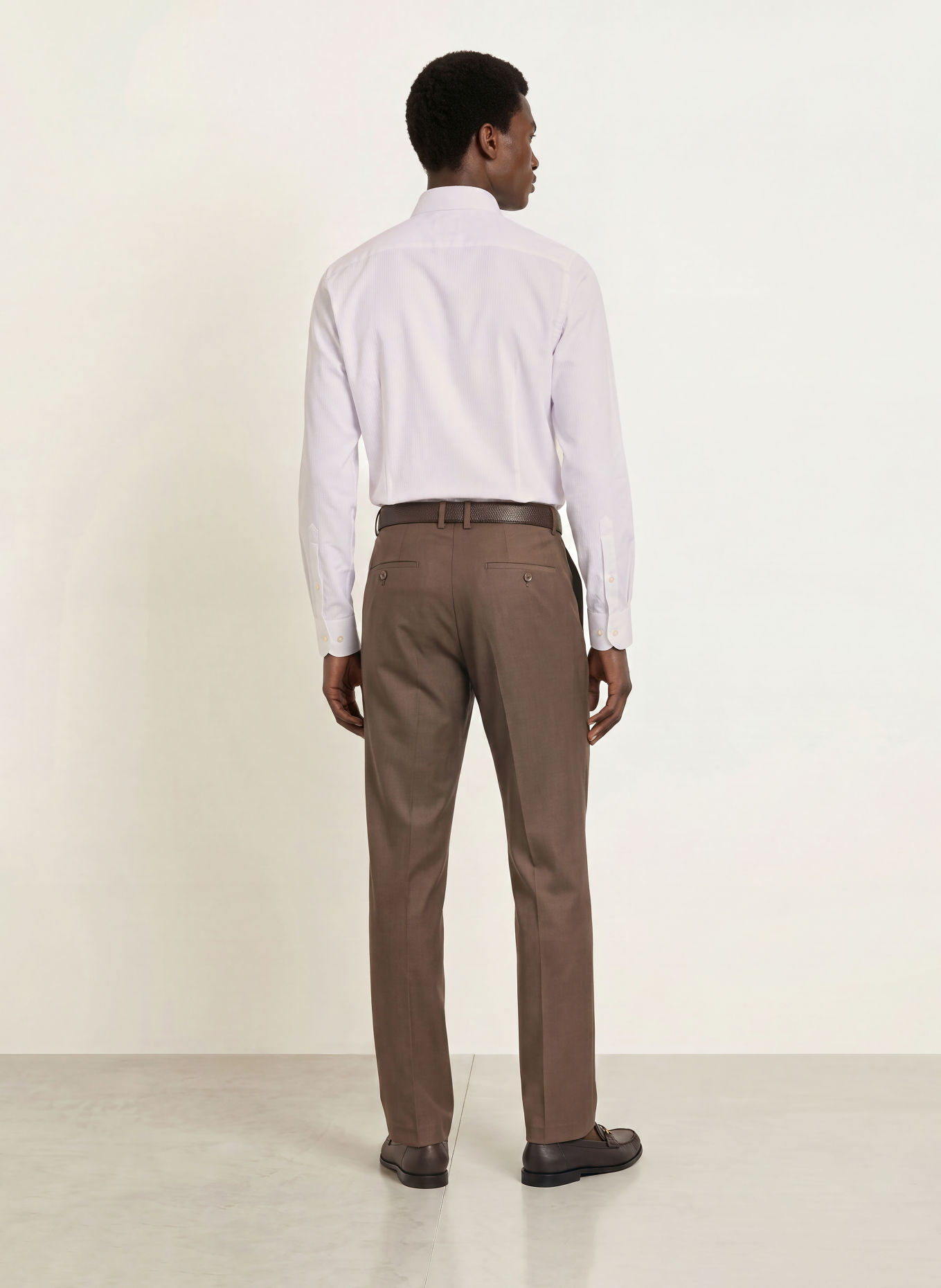 OLYMP Chemise Level Five coupe ajustée: BLANC