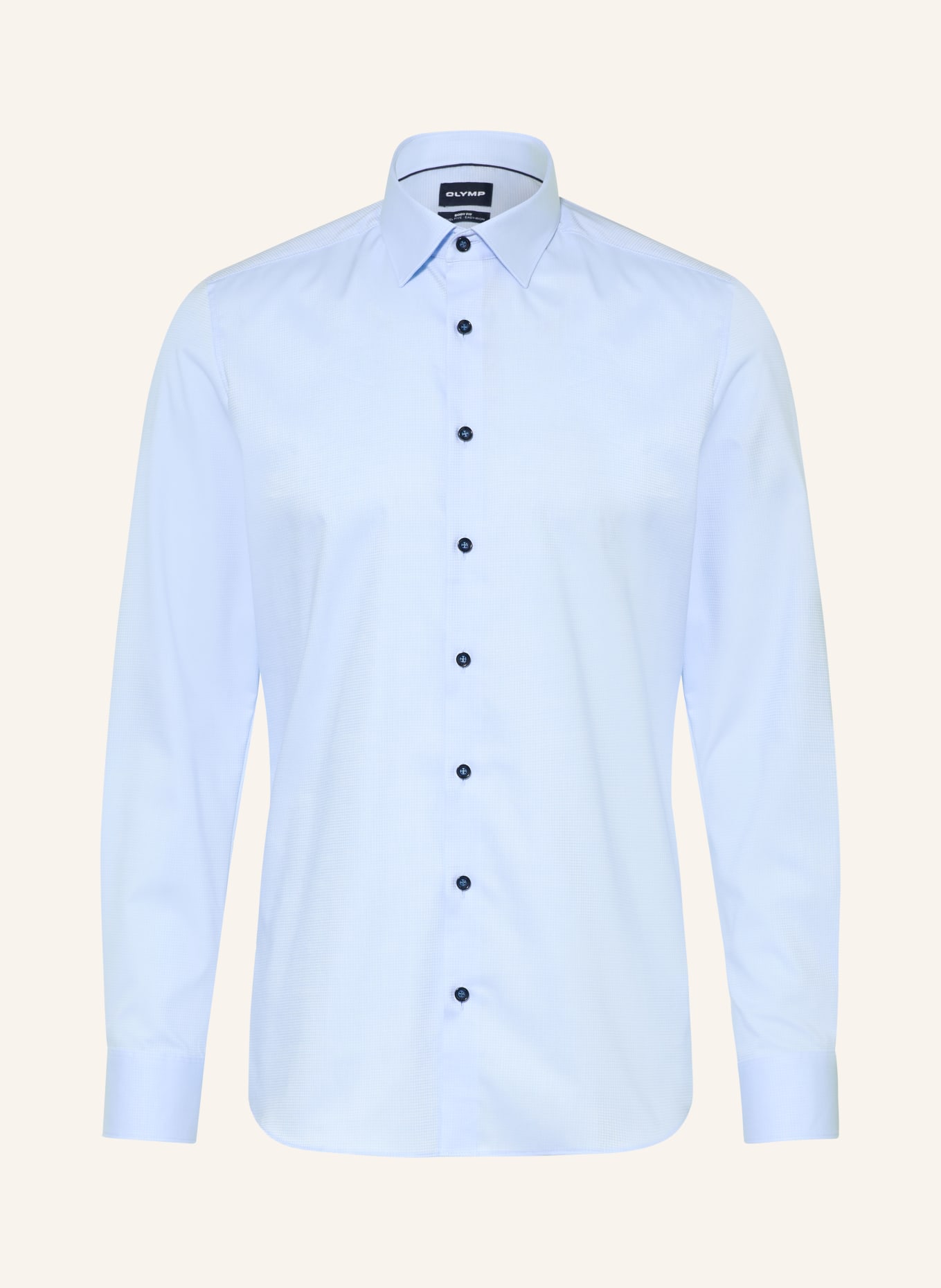 OLYMP Hemd Level Five body fit: HELLBLAU