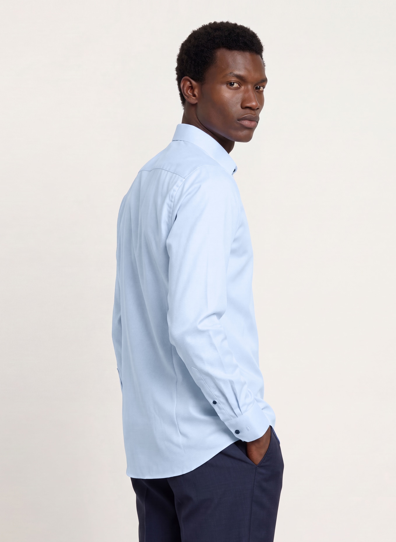 OLYMP Hemd Level Five body fit: HELLBLAU
