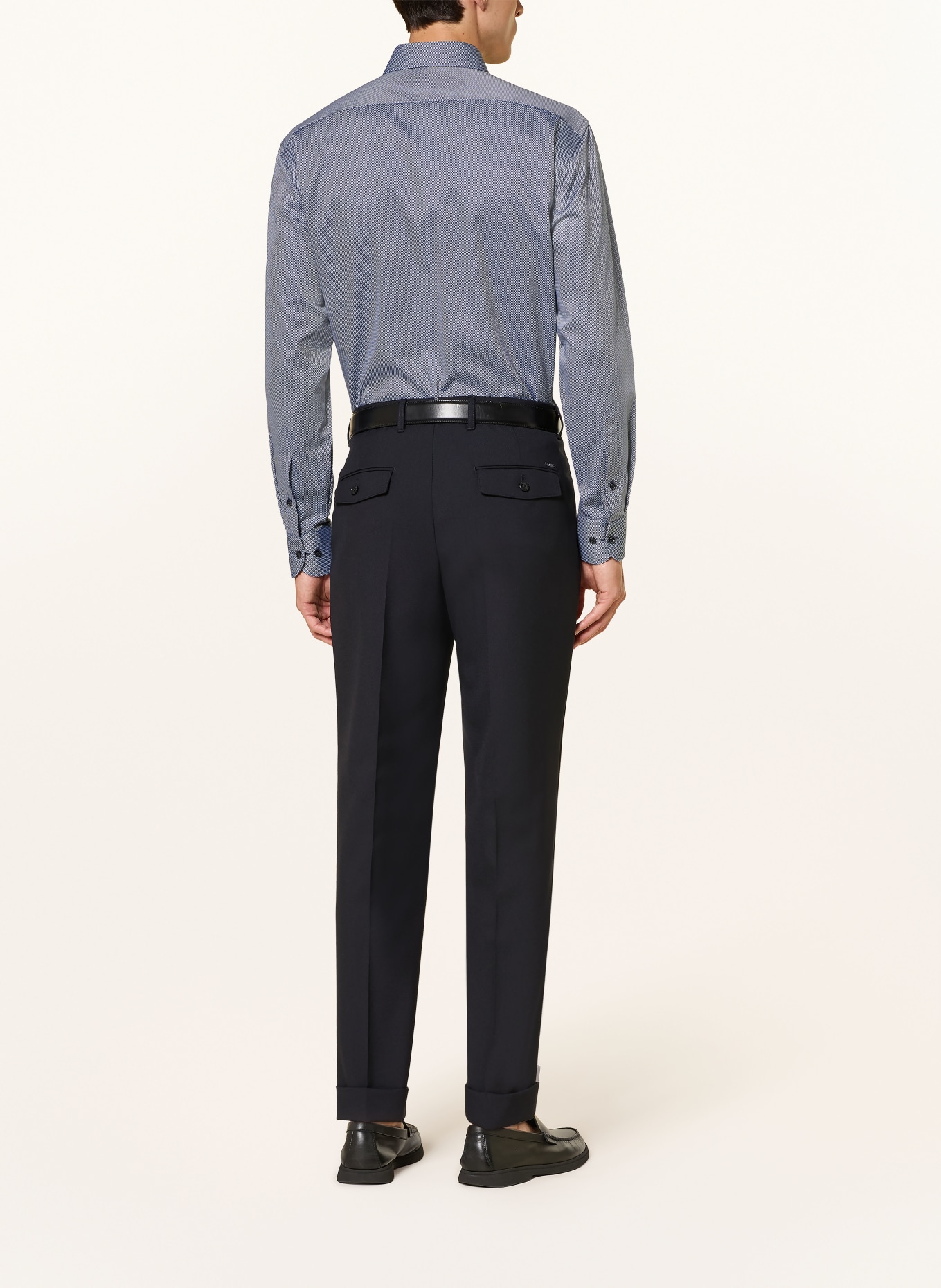 OLYMP Hemd Luxor comfort fit: DUNKELBLAU