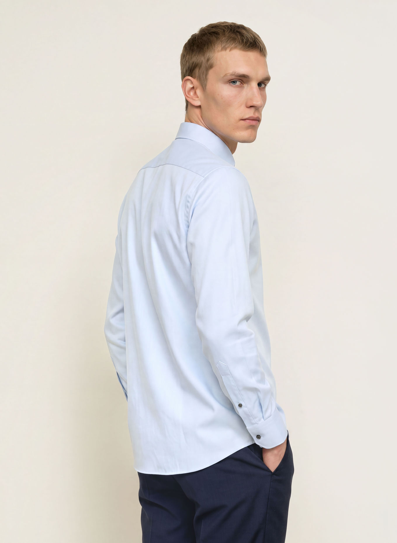 OLYMP Hemd Luxor comfort fit: HELLBLAU