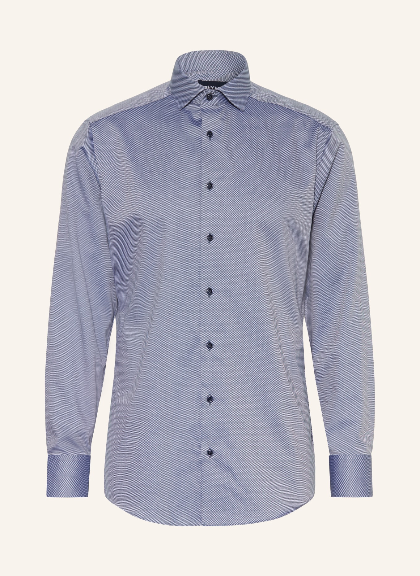 OLYMP Luxor Shirt, Modern Fit: DARK BLUE