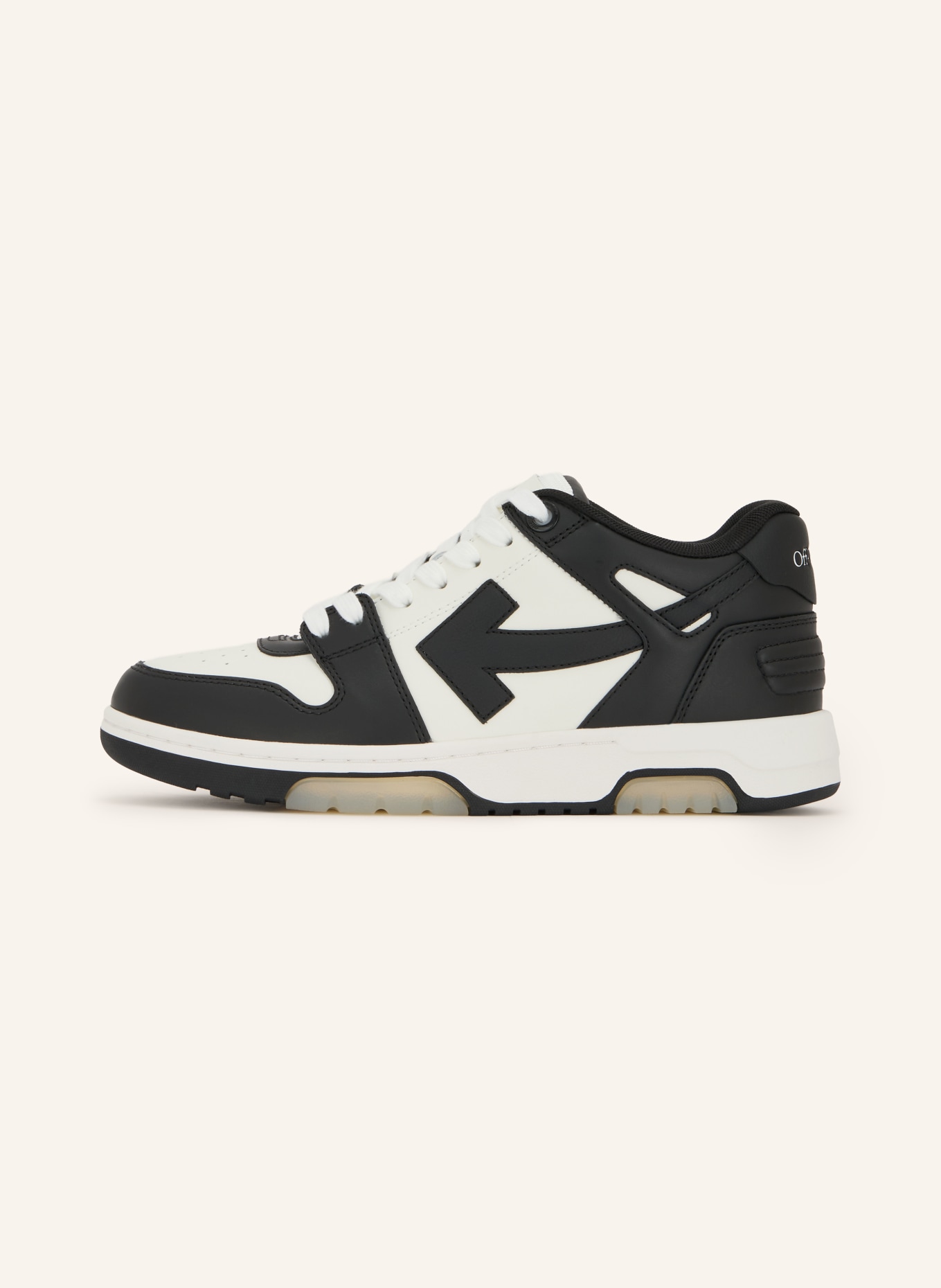 Off-White Sneaker OUT OF OFFICE: SCHWARZ / WEISS