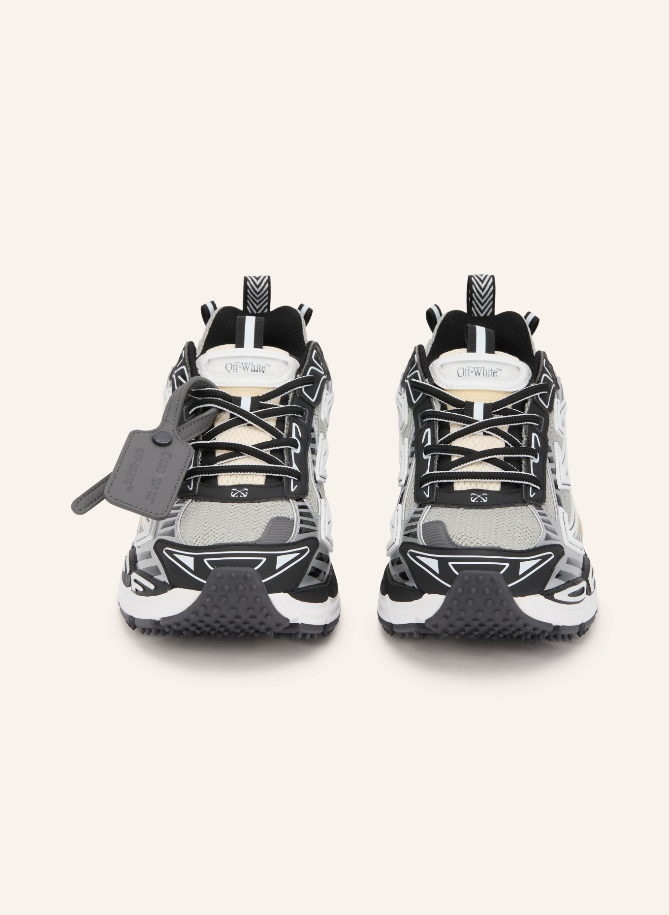 Off-White Sneakers BE RIGHT BACK: GRAY / DARK GRAY / BLACK