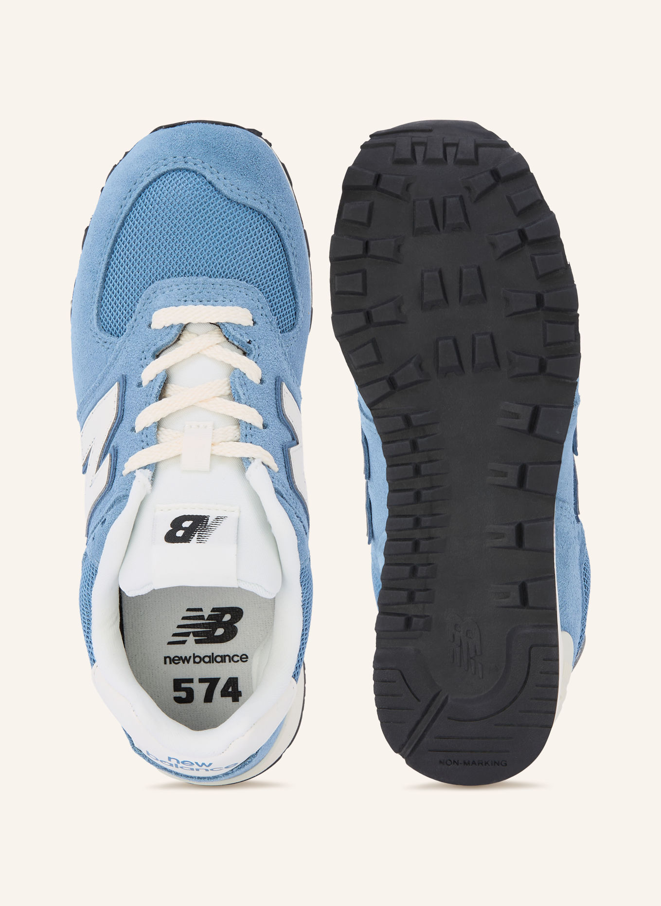 new balance Sneakersy 574: MODRÁ / BÍLÁ
