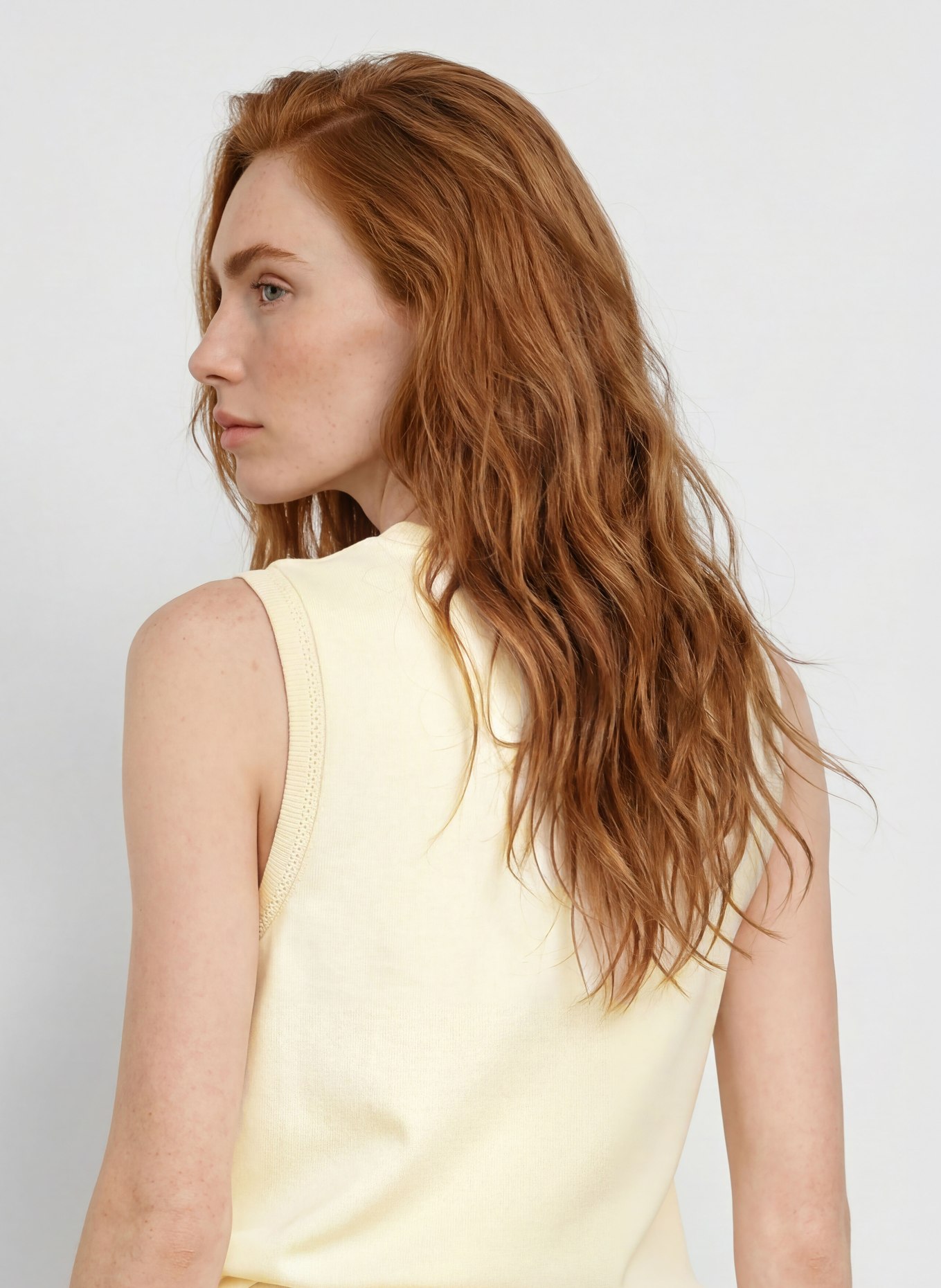 VARLEY MARLA Top: LIGHT YELLOW