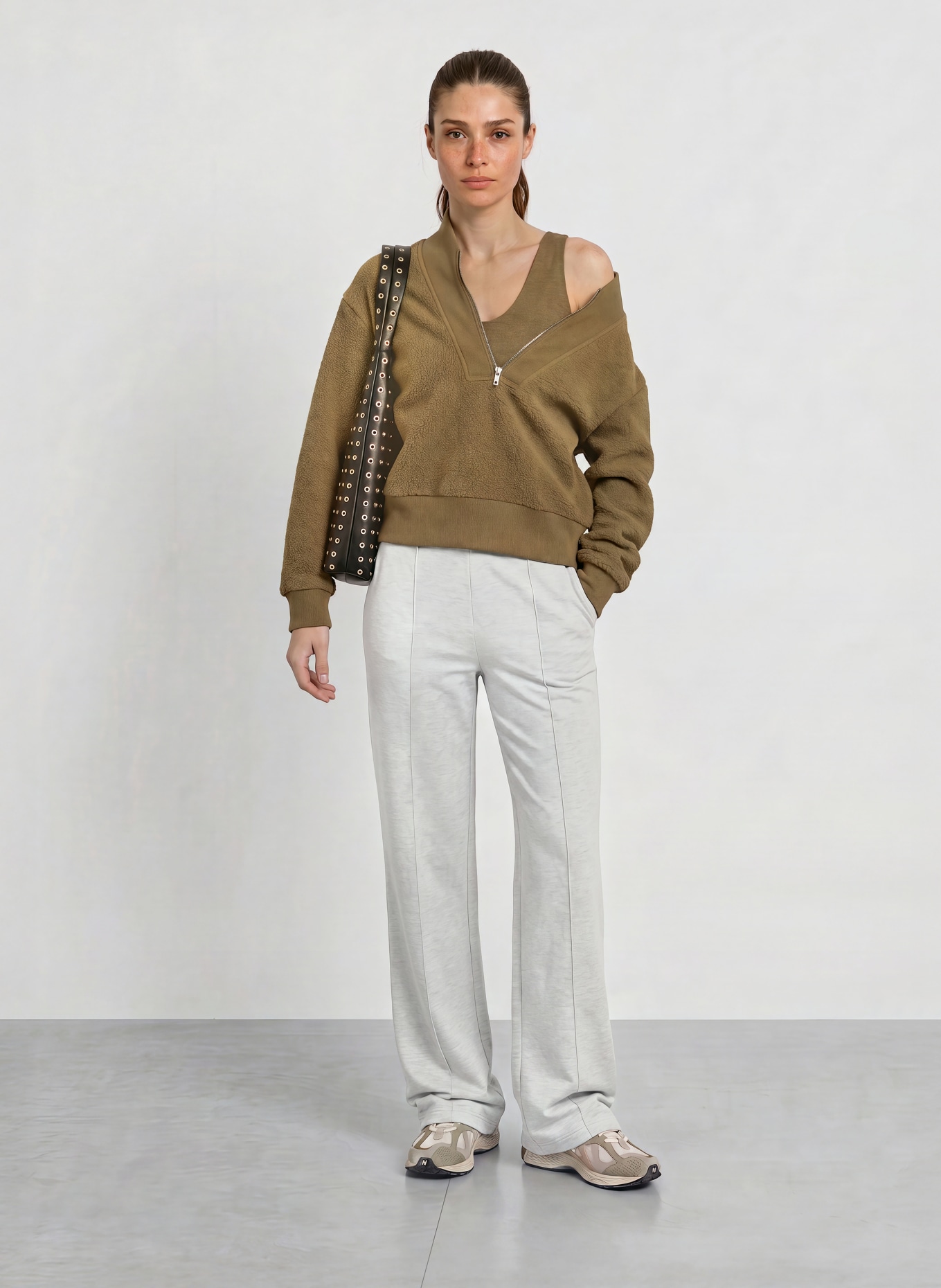 VARLEY Sweatpants: HELLGRAU