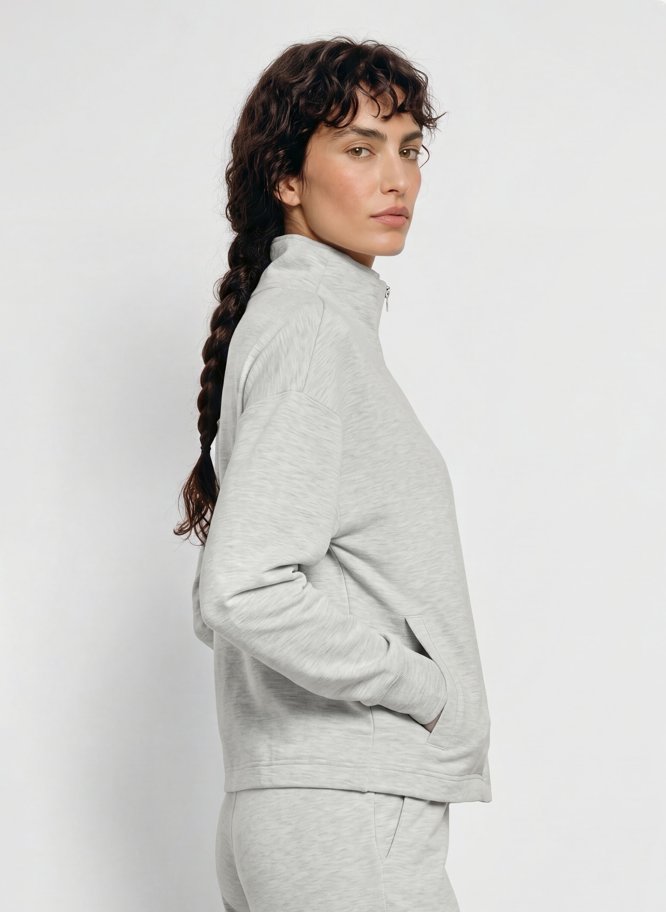 VARLEY Sweatjacke ARLENE: GRAU