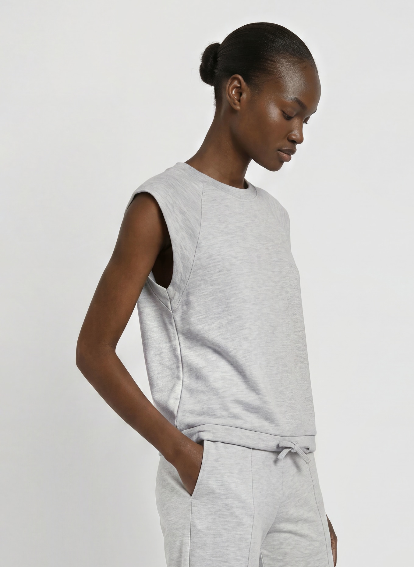 VARLEY Sweattop SALOME: GRAU