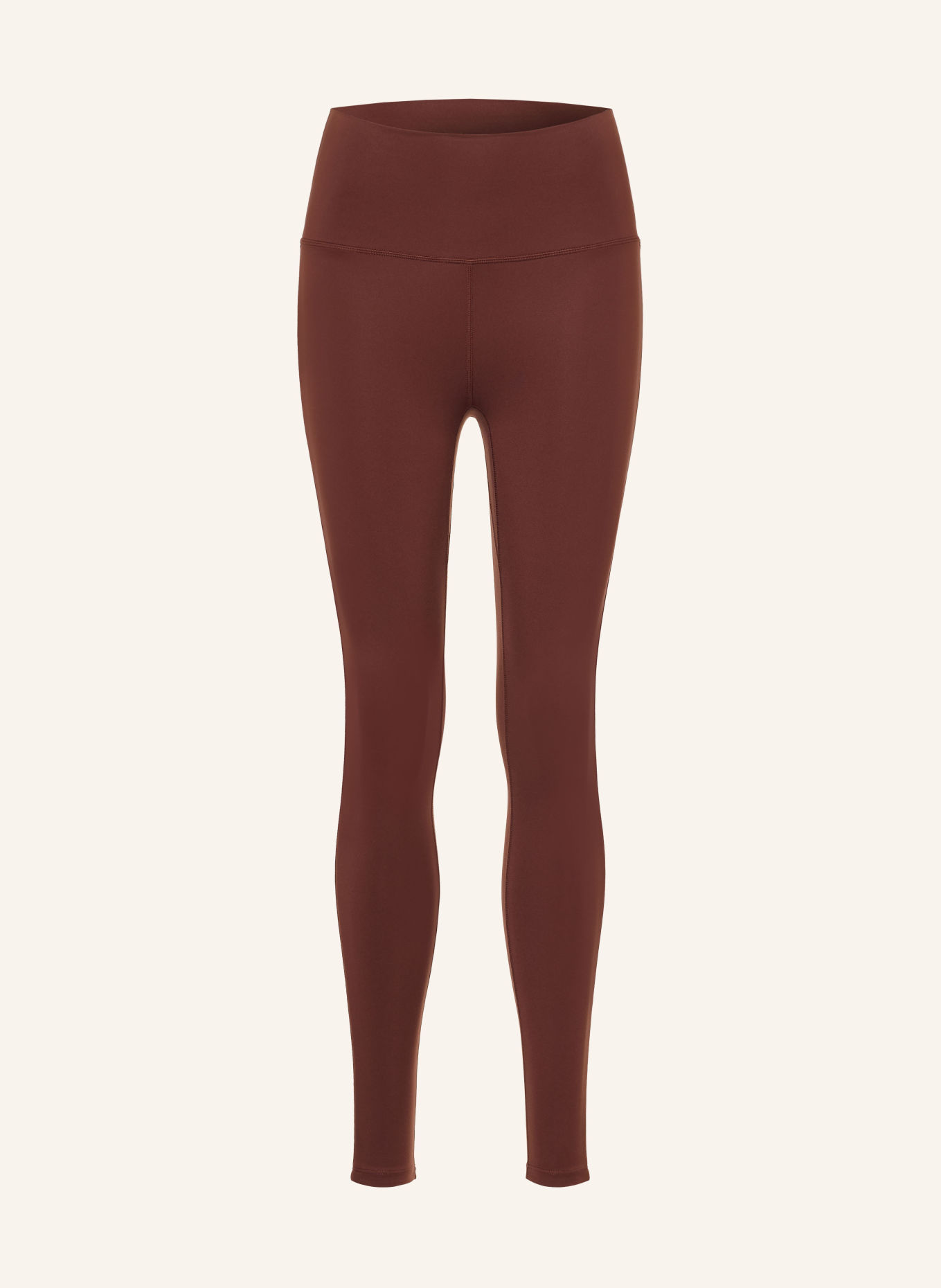 VARLEY Tights FREESOFT PIPED: DUNKELBRAUN / WEISS