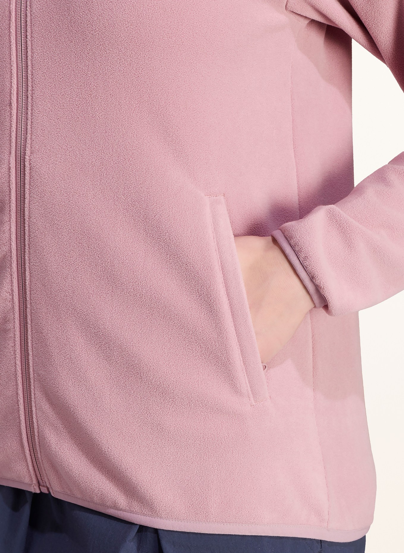 adidas TERREX TERREX MULTI ESSENTIALS Fleece Jacket: PINK