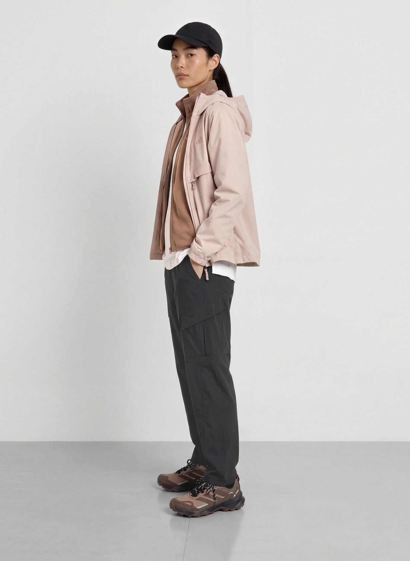 adidas TERREX Fleecejacka MULTI ESSENTIALS: GAMMALROSA