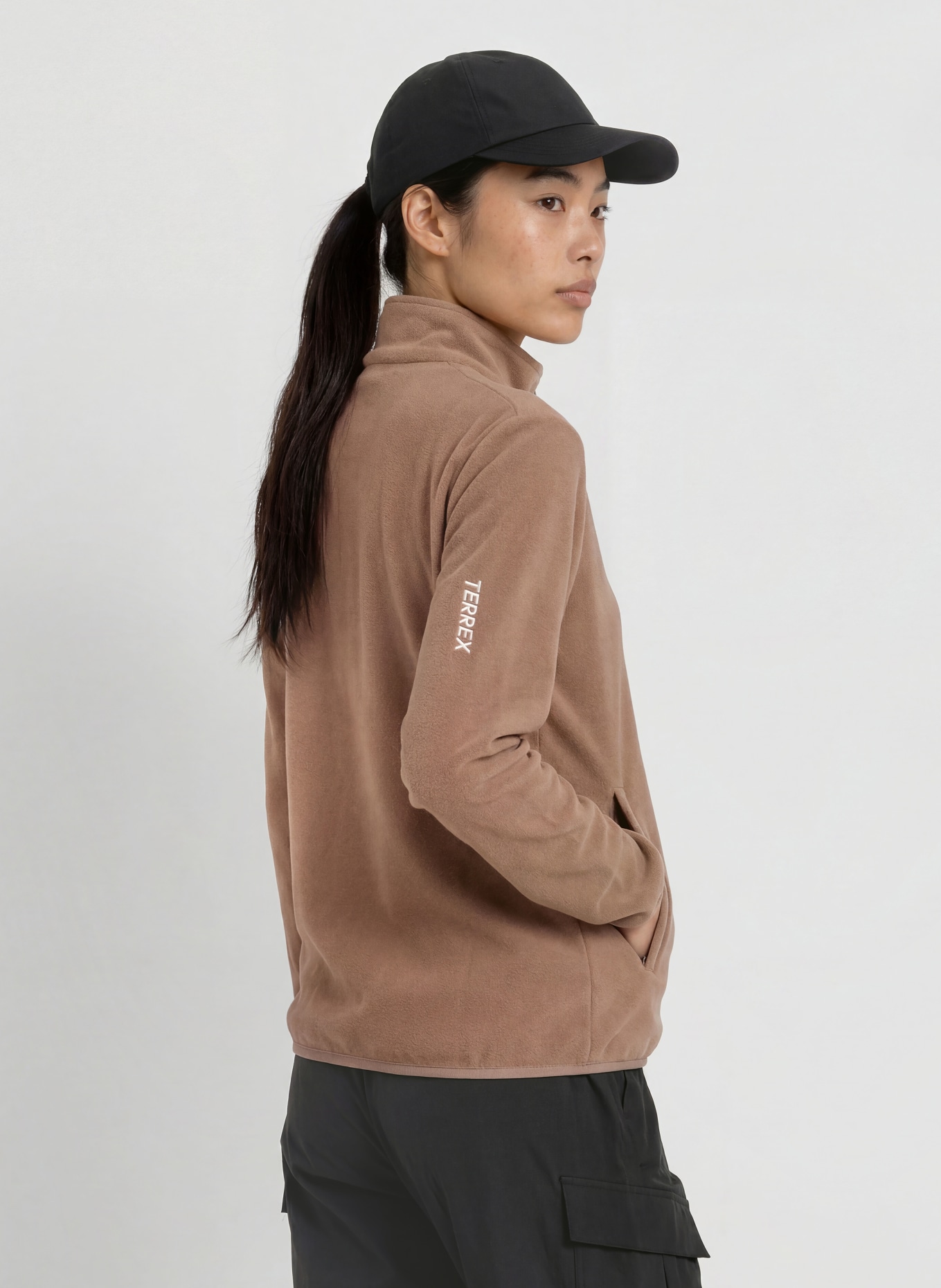 adidas TERREX Fleecejacka MULTI ESSENTIALS: GAMMALROSA