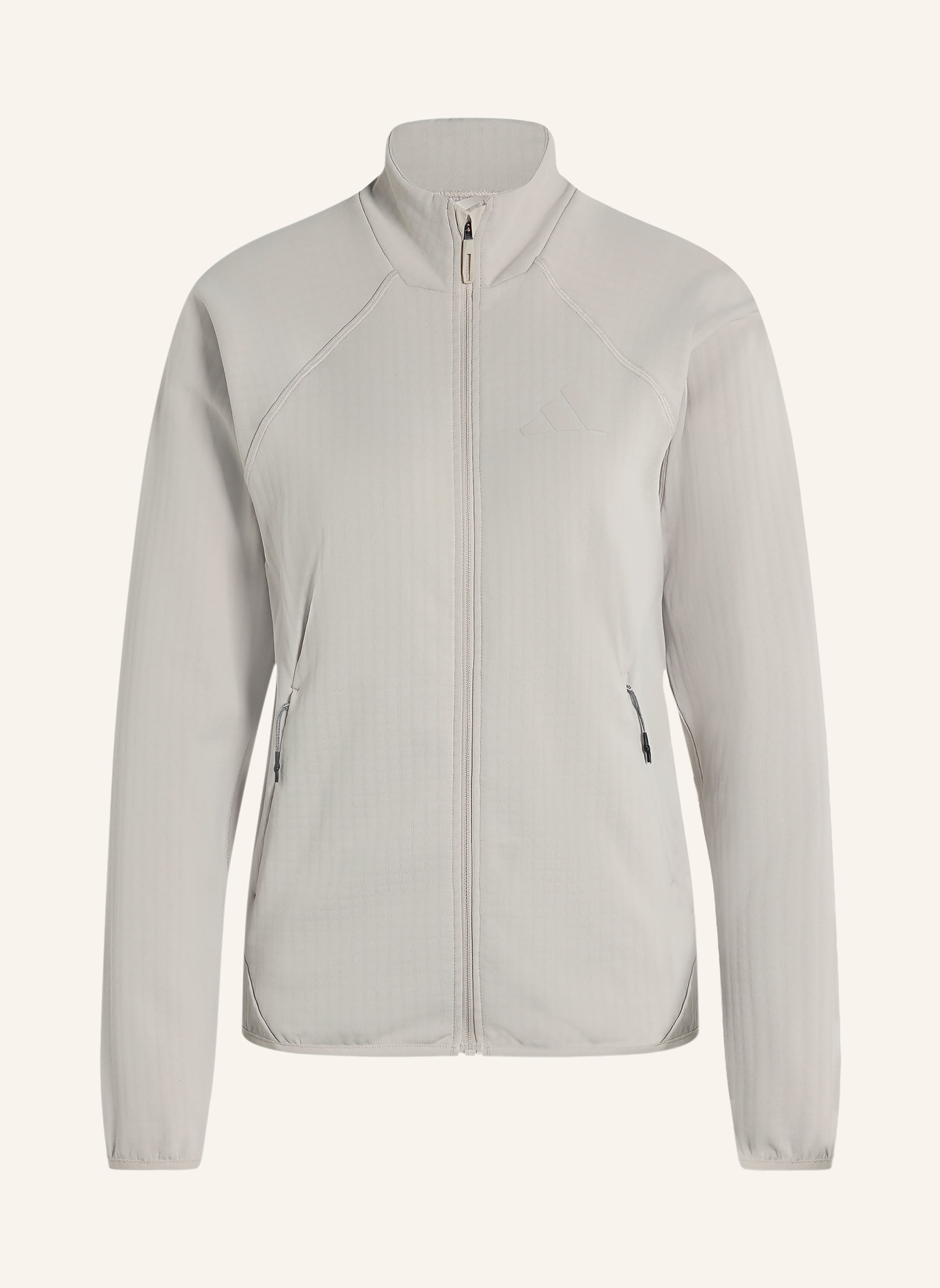 adidas TERREX TERREX XPERIOR CLIMAWARM+ VENTKNIT Mid-layer jacket: LIGHT GRAY
