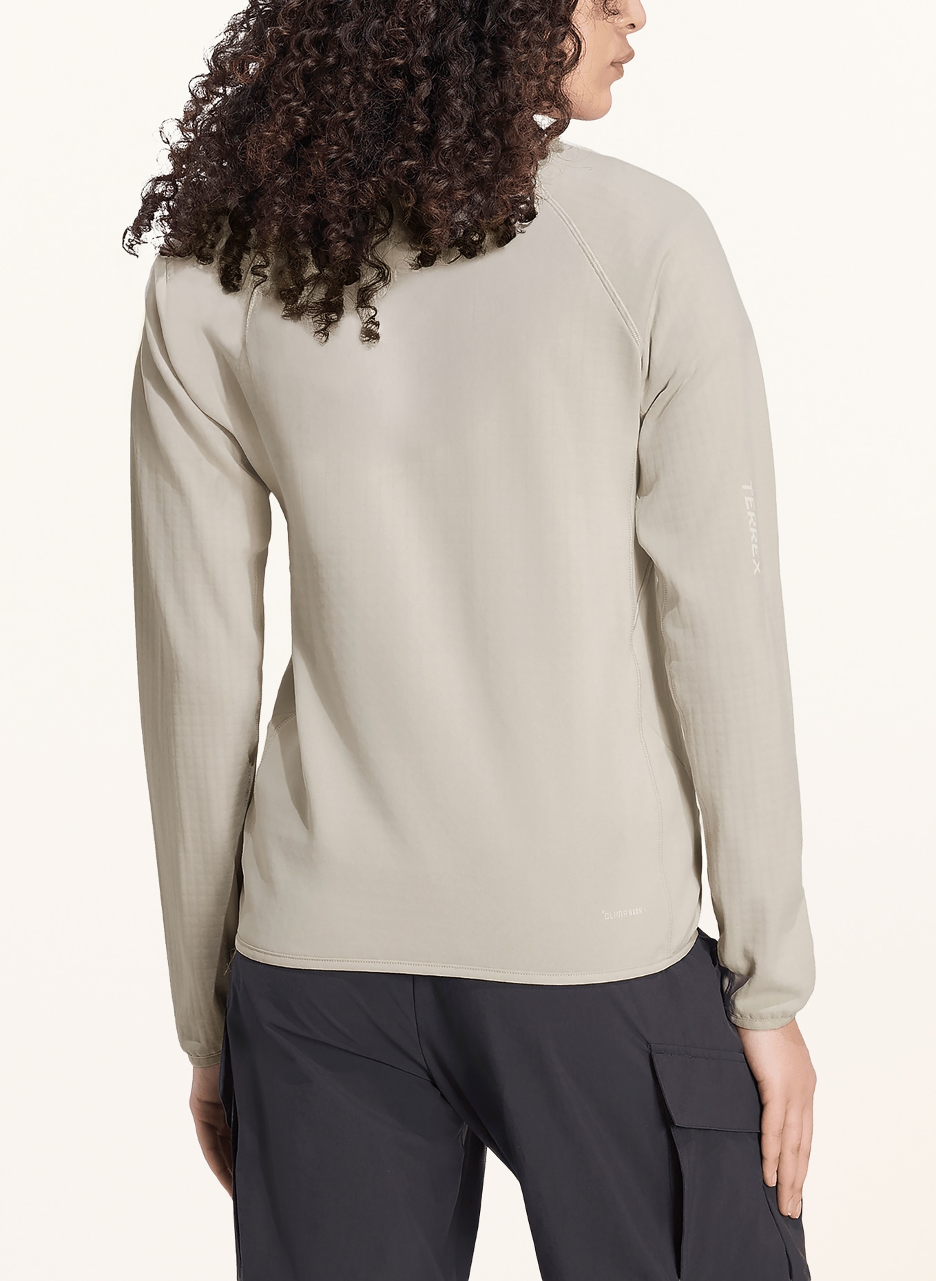 adidas TERREX TERREX XPERIOR CLIMAWARM+ VENTKNIT Mid-layer jacket: LIGHT GRAY