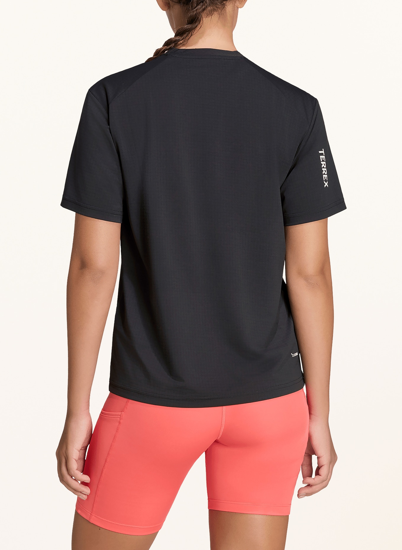 adidas TERREX TERREX MULTI CLIMACOOL LOGO TECH Functional Shirt: BLACK