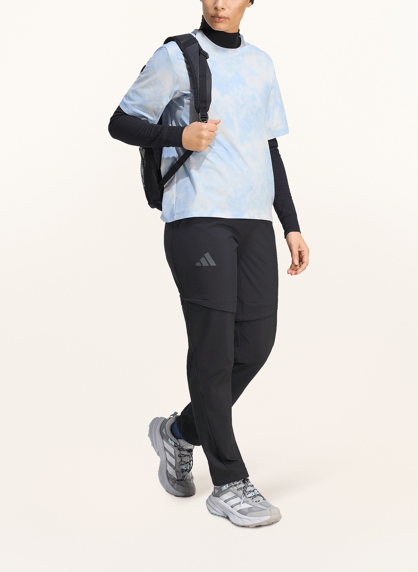 adidas TERREX Zipp-off-Hose TERREX MULTI: SCHWARZ