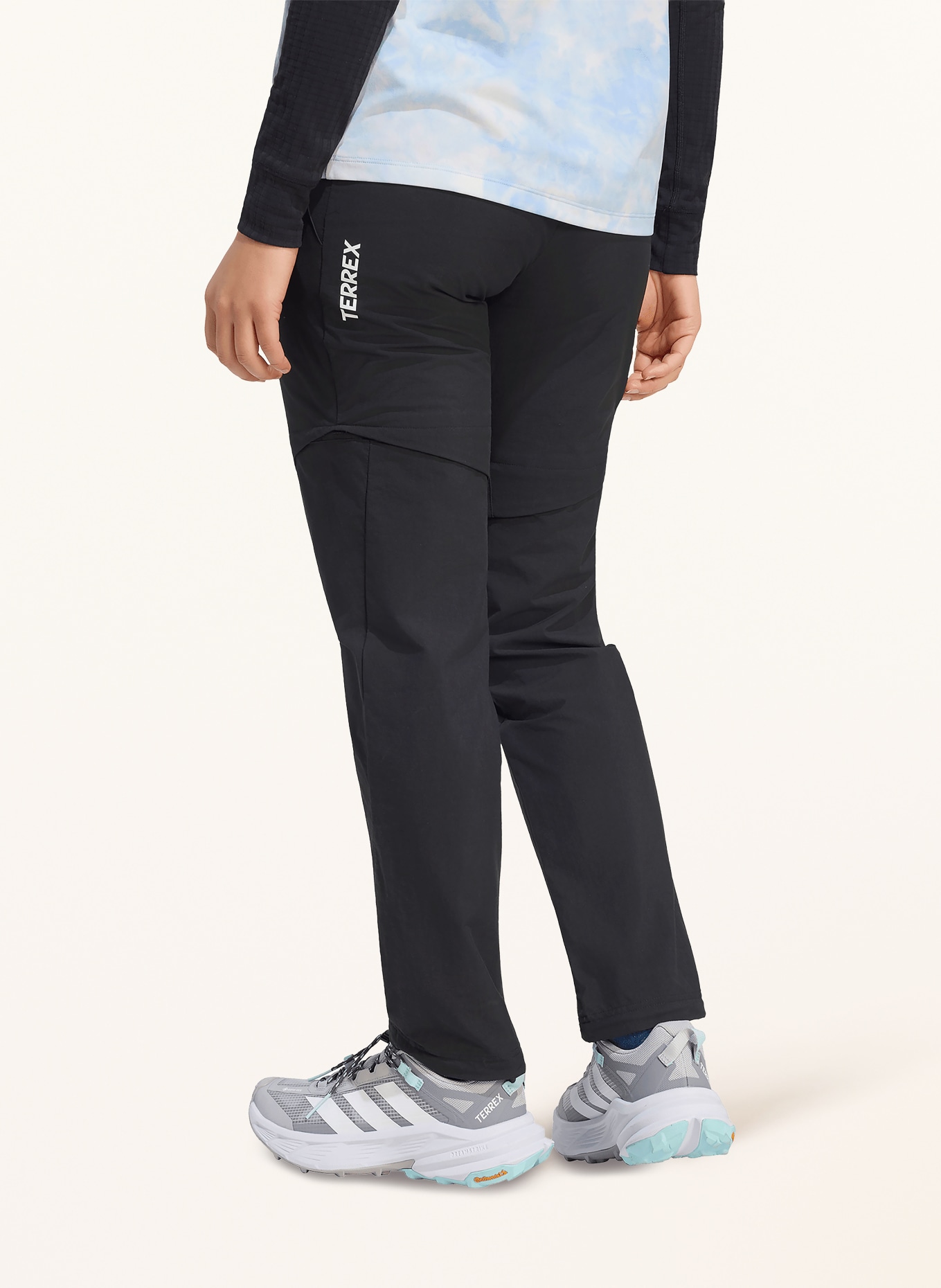 adidas TERREX Zipp-off-Hose TERREX MULTI: SCHWARZ