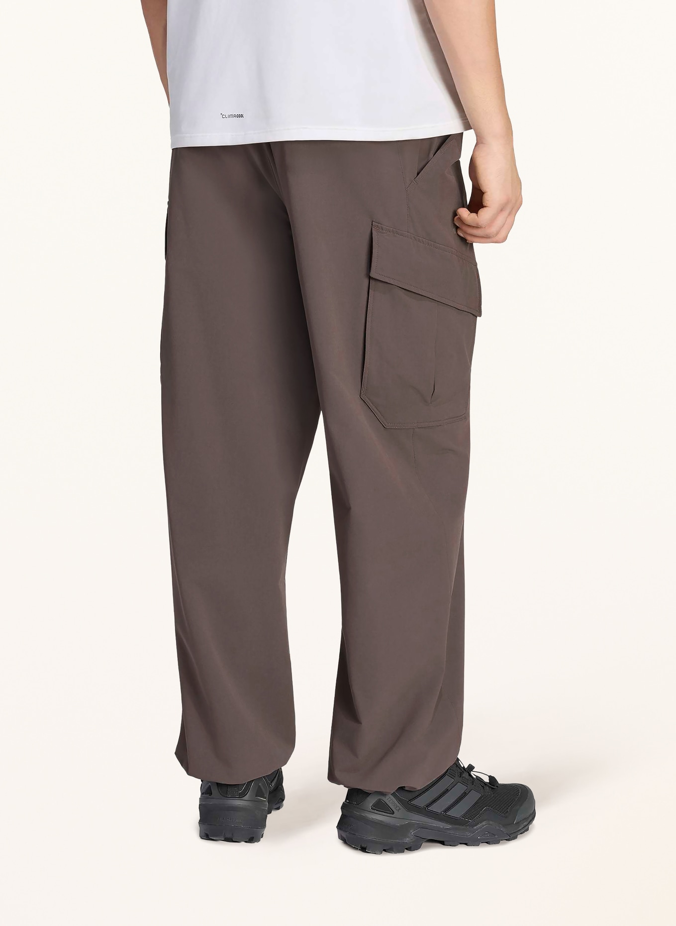 adidas TERREX XPLORIC CLIMAWARM WINTERIZED CARGO HIKING PANTS: KHAKI