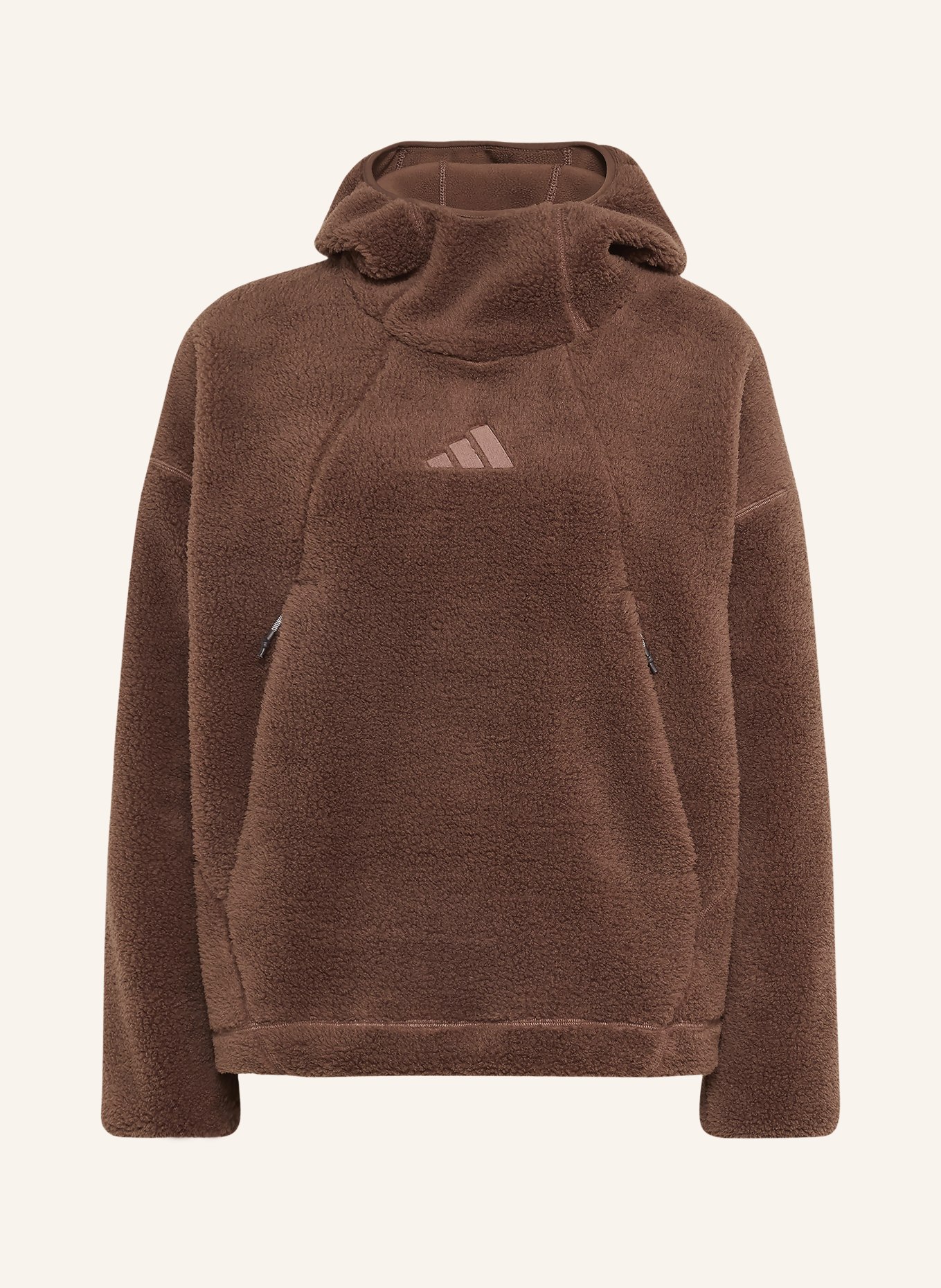 adidas TERREX Fleece-Hoodie XPLORIC CLIMAWARM HIGH PILE: TAUPE