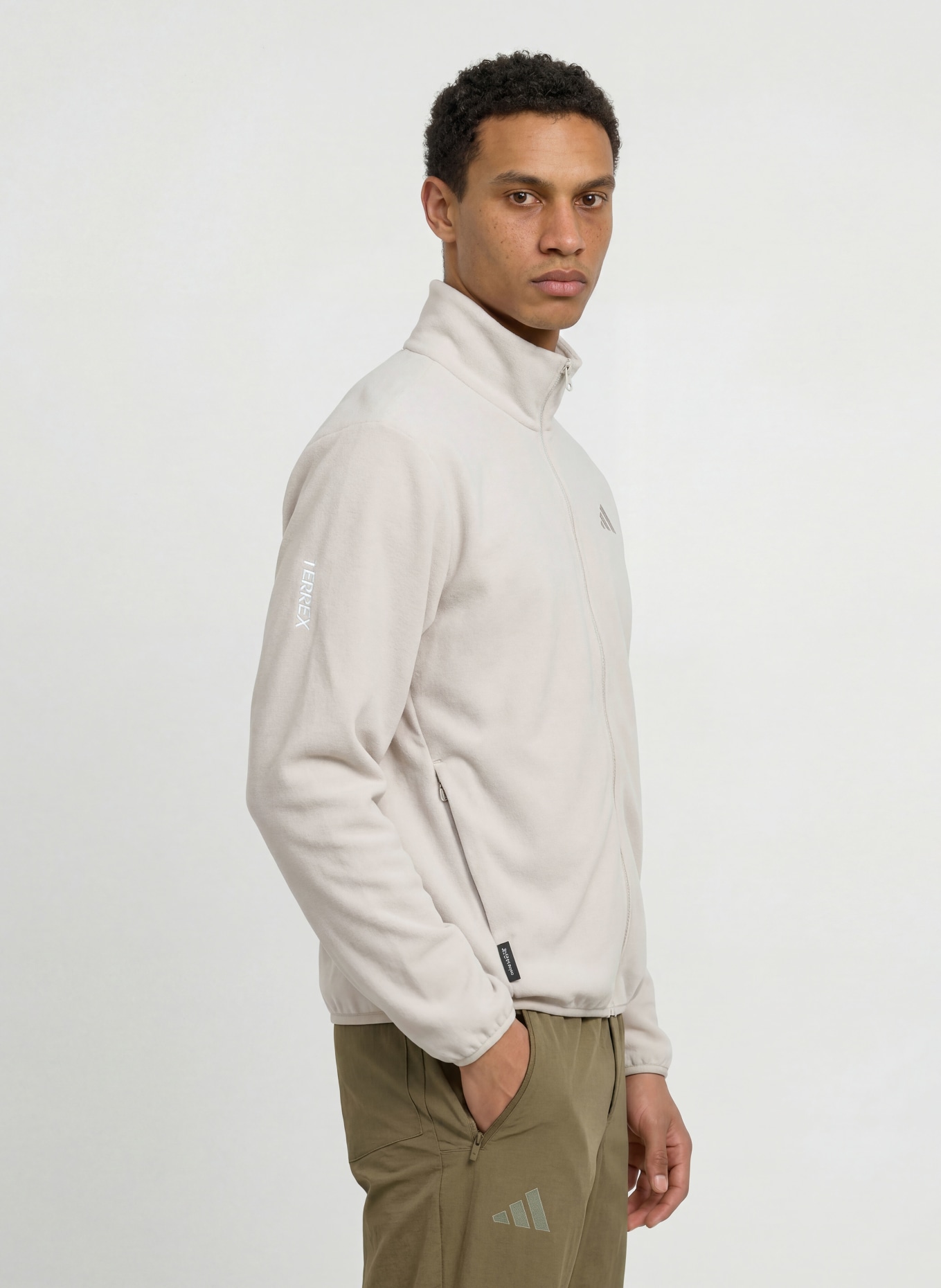 adidas TERREX Fleecejakke TERREX MULTI CLIMAWARM FULL ZIP: BEIGE