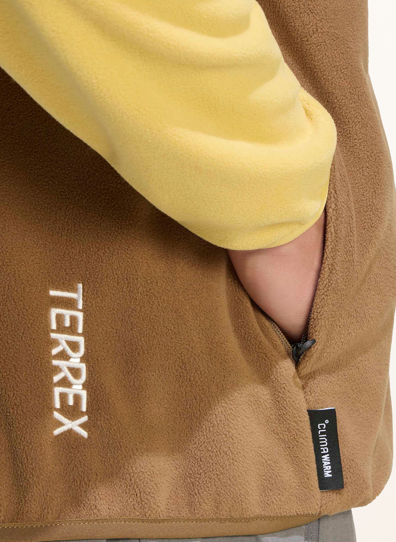 adidas TERREX Fleeceweste TERREX MULTI CLIMAWARM: COGNAC