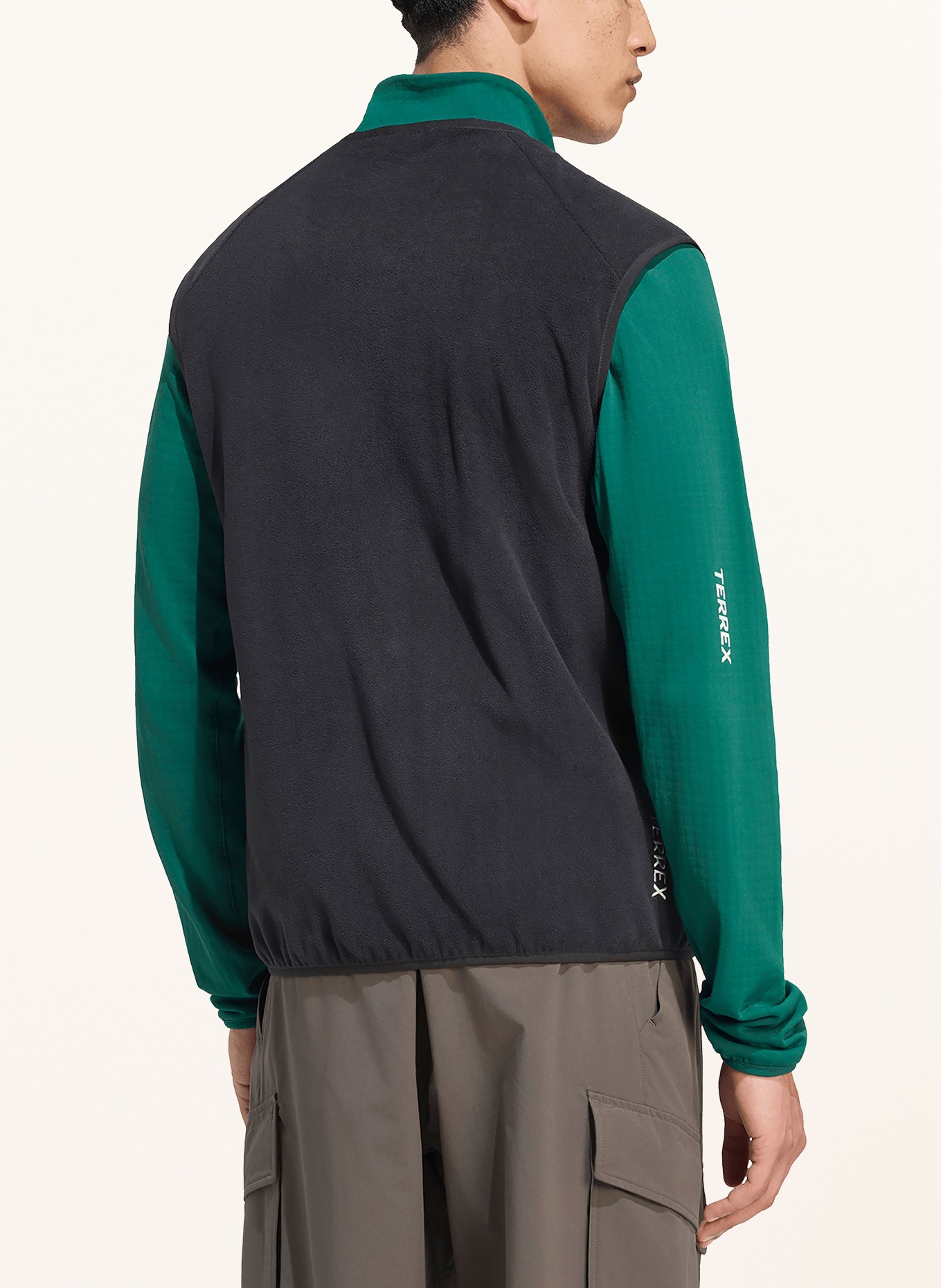 adidas TERREX Fleeceweste MULTI CLIMAWARM: SCHWARZ