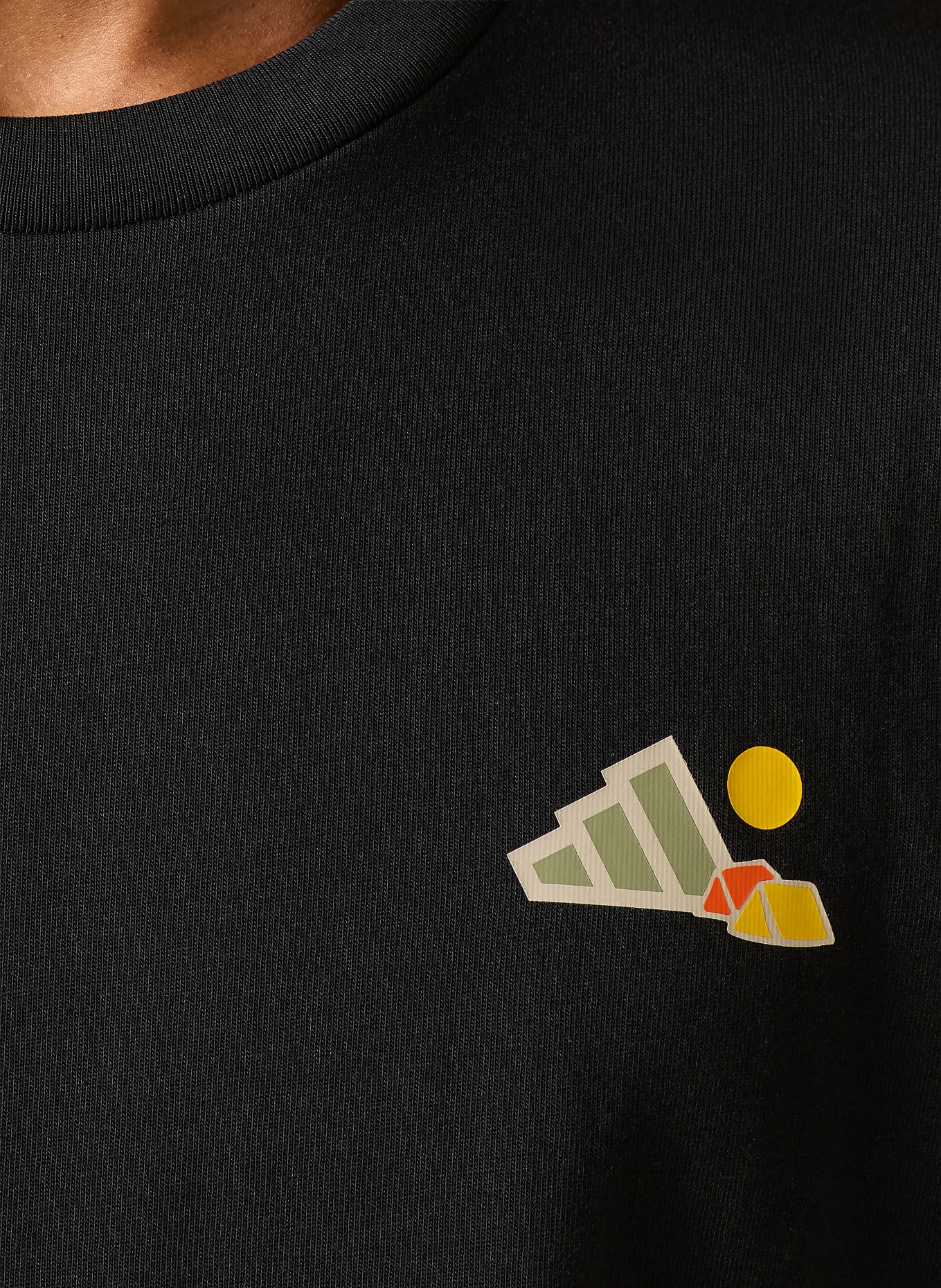 adidas TERREX T-Shirt TERREX CAMPER: SCHWARZ