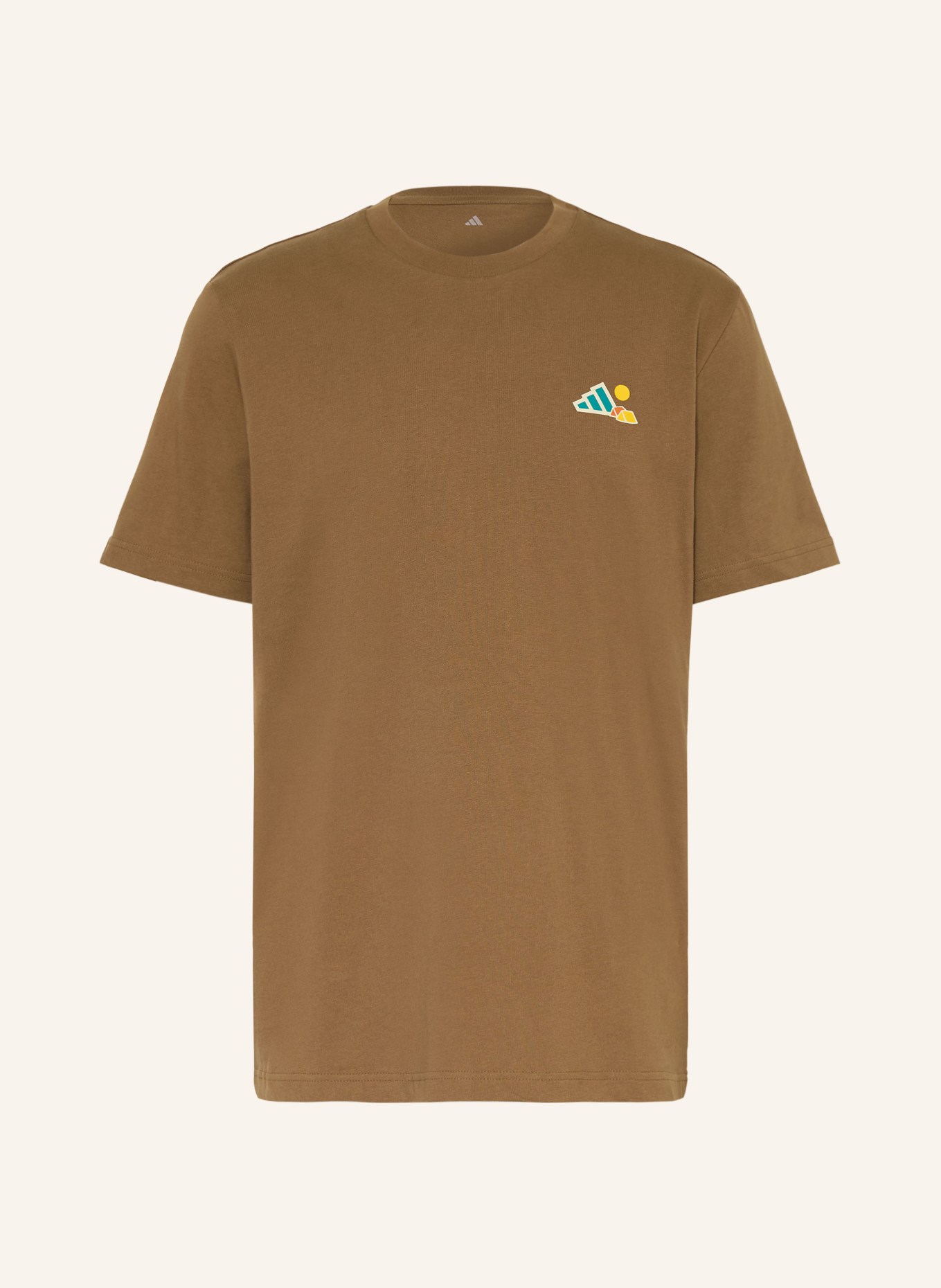 adidas TERREX T-Shirt TERREX CAMPER GRAPHIC: BRAUN / PETROL / SCHWARZ