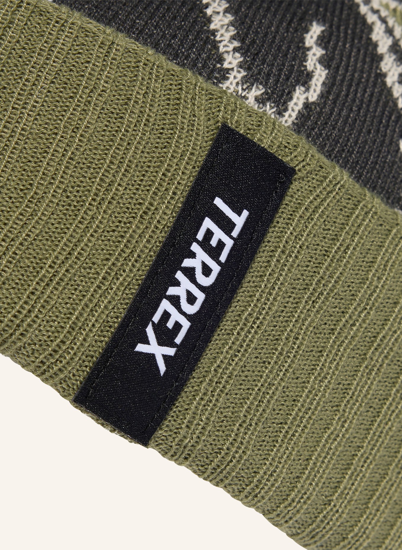 adidas TERREX Mütze XPLORIC: KHAKI / CREME / DUNKELBLAU