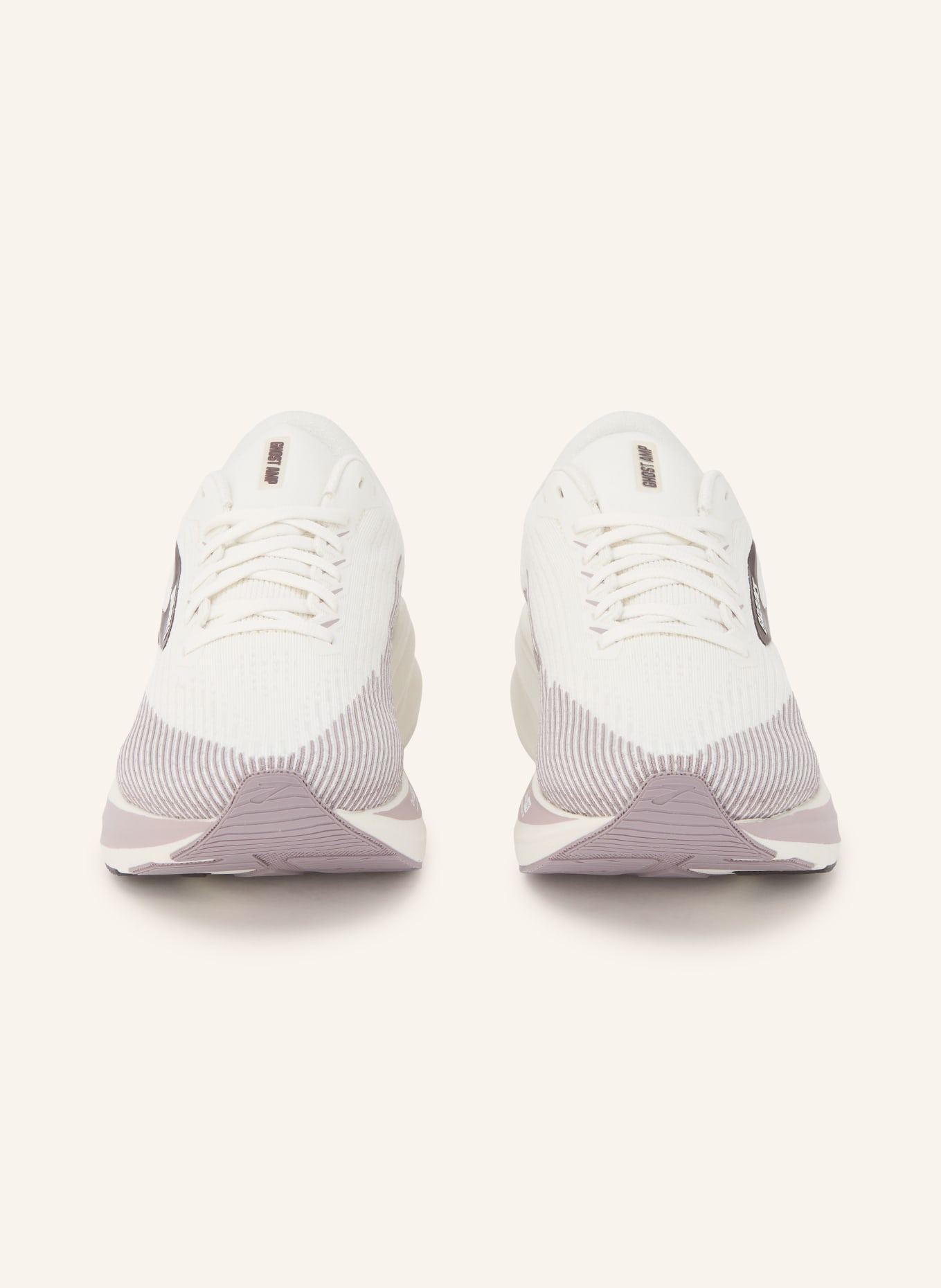 BROOKS Laufschuhe GHOST AMP: CREME / DUNKELBRAUN / TAUPE