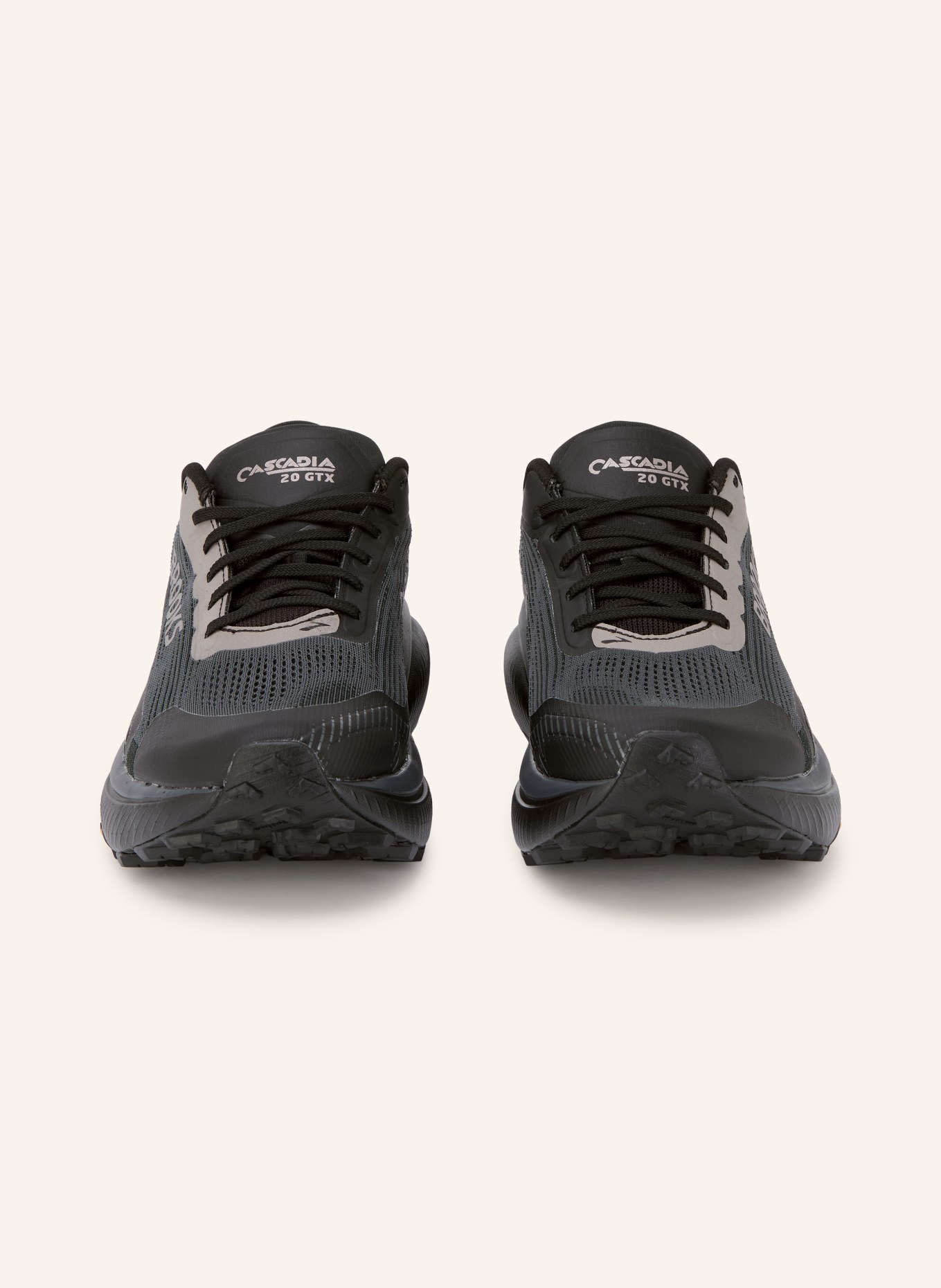 BROOKS Trailrunning-Schuhe CASCADIA 20 GTX: SCHWARZ / DUNKELGRAU