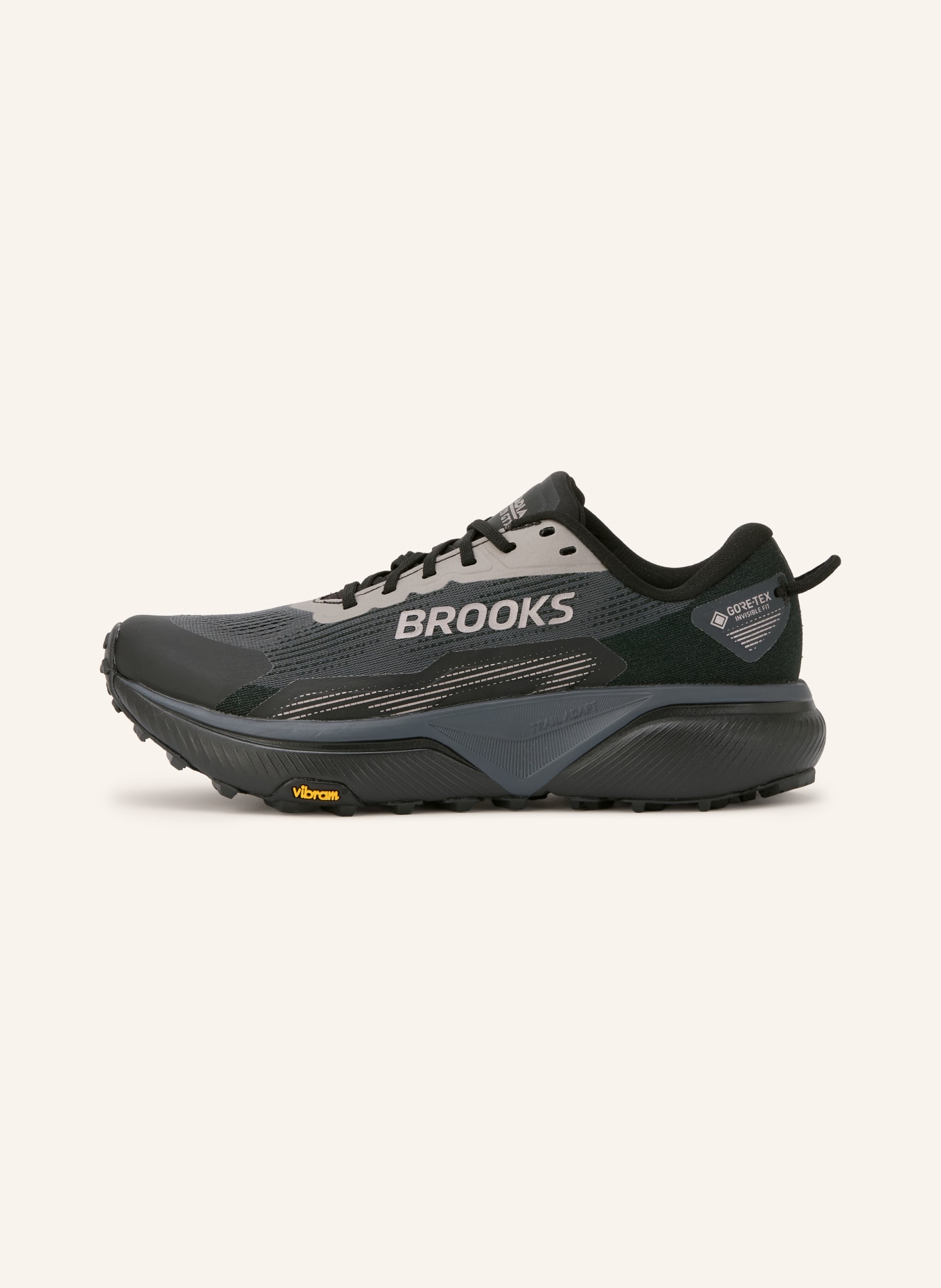 BROOKS Trailrunning-Schuhe CASCADIA 20 GTX: SCHWARZ / DUNKELGRAU