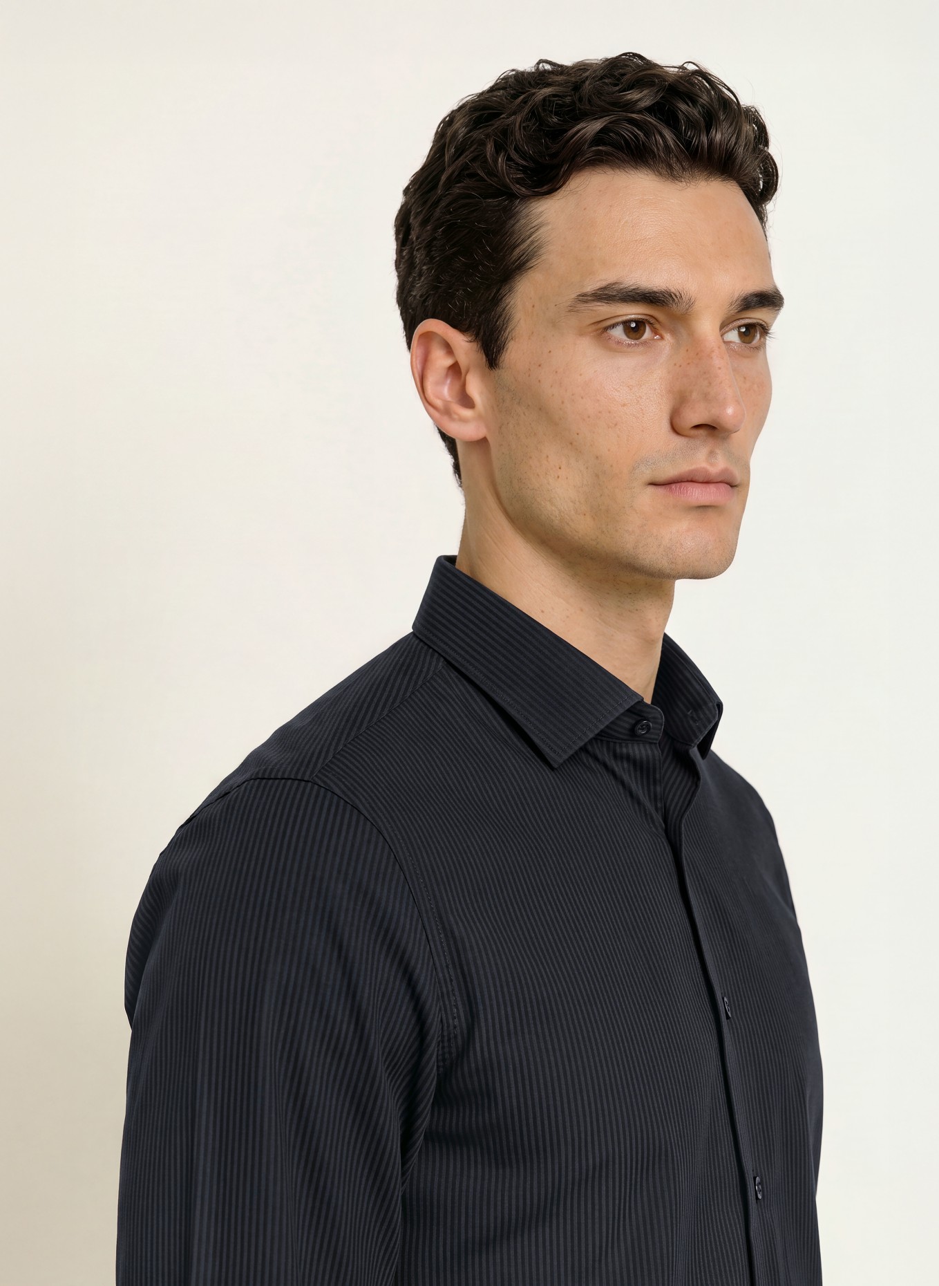OLYMP Hemd No. Six super slim: DUNKELBLAU