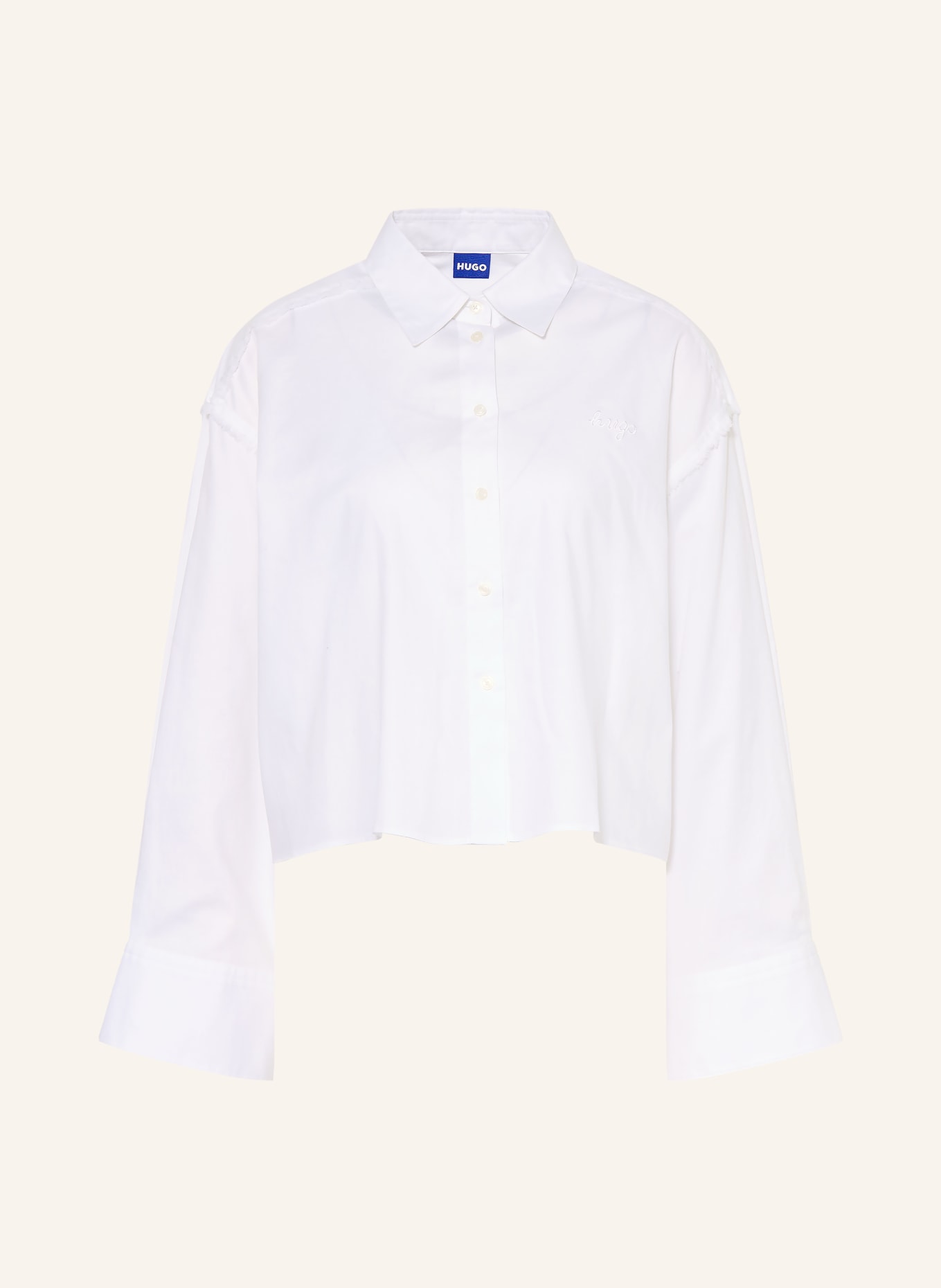 HUGO Overhemdblouse EKLA: WIT
