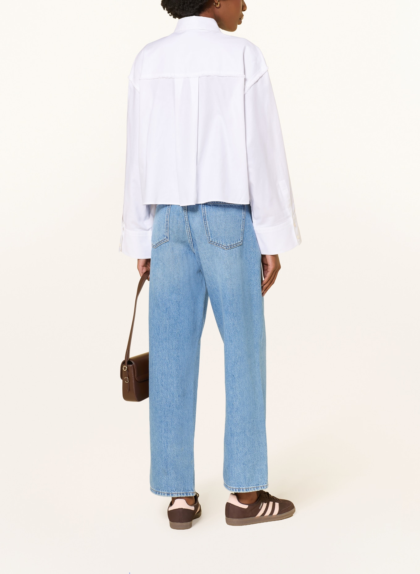HUGO Overhemdblouse EKLA: WIT