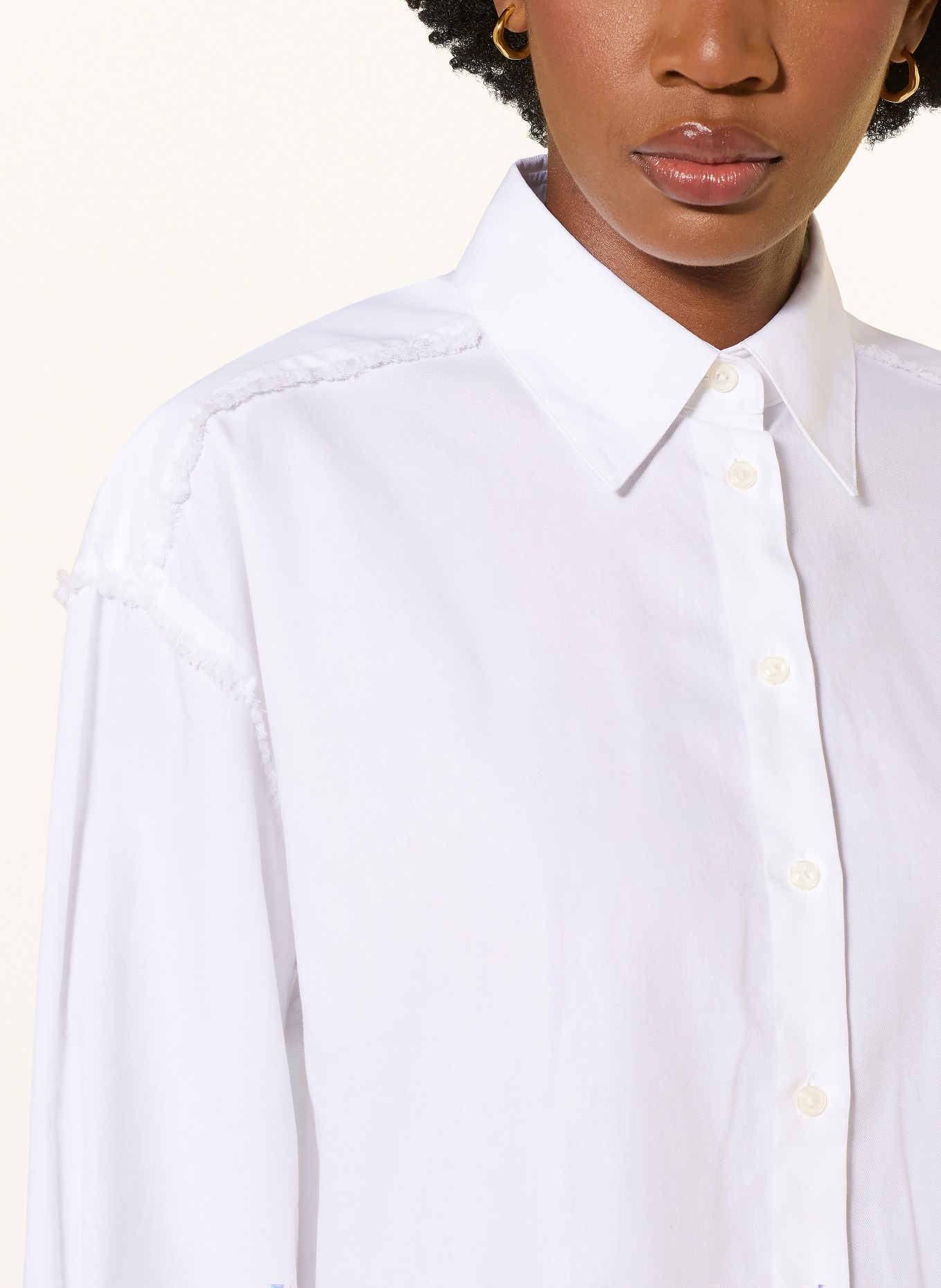 HUGO Overhemdblouse EKLA: WIT