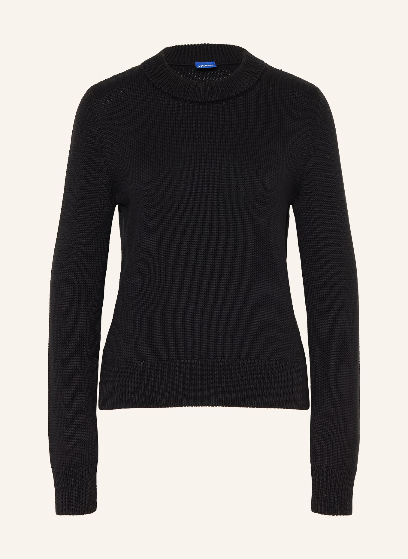 HUGO SAJE Sweater: BLACK