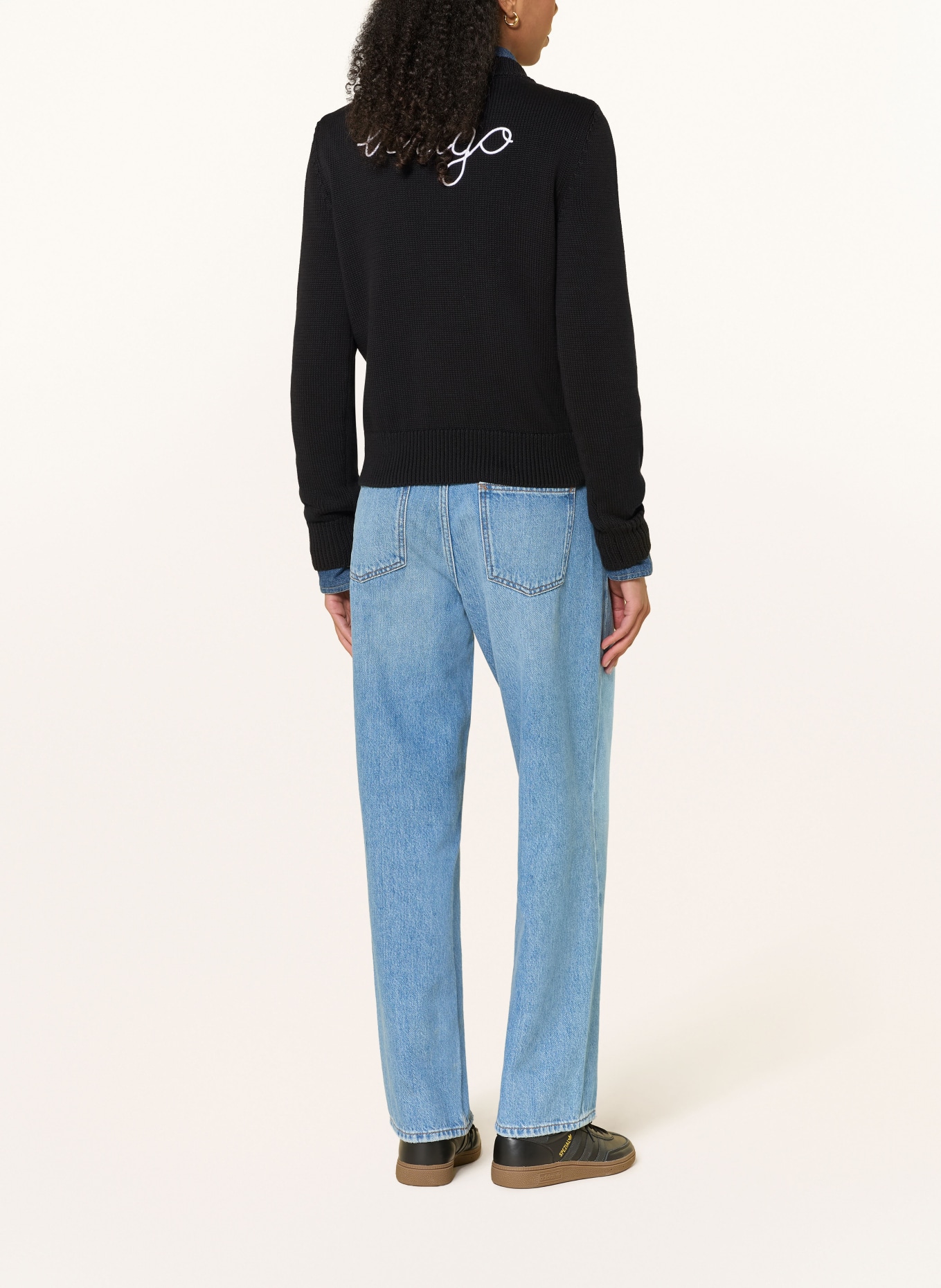HUGO SAJE Sweater: BLACK