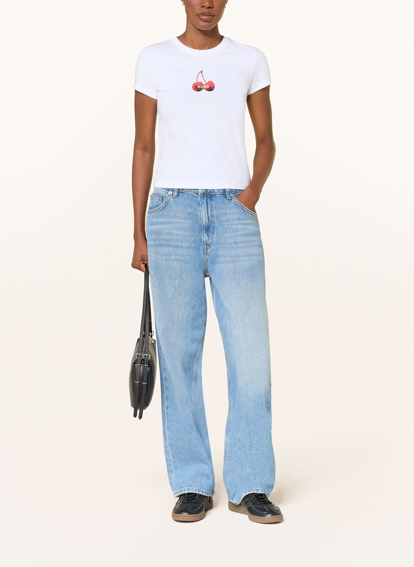 HUGO T-shirt 90'S: BLANC