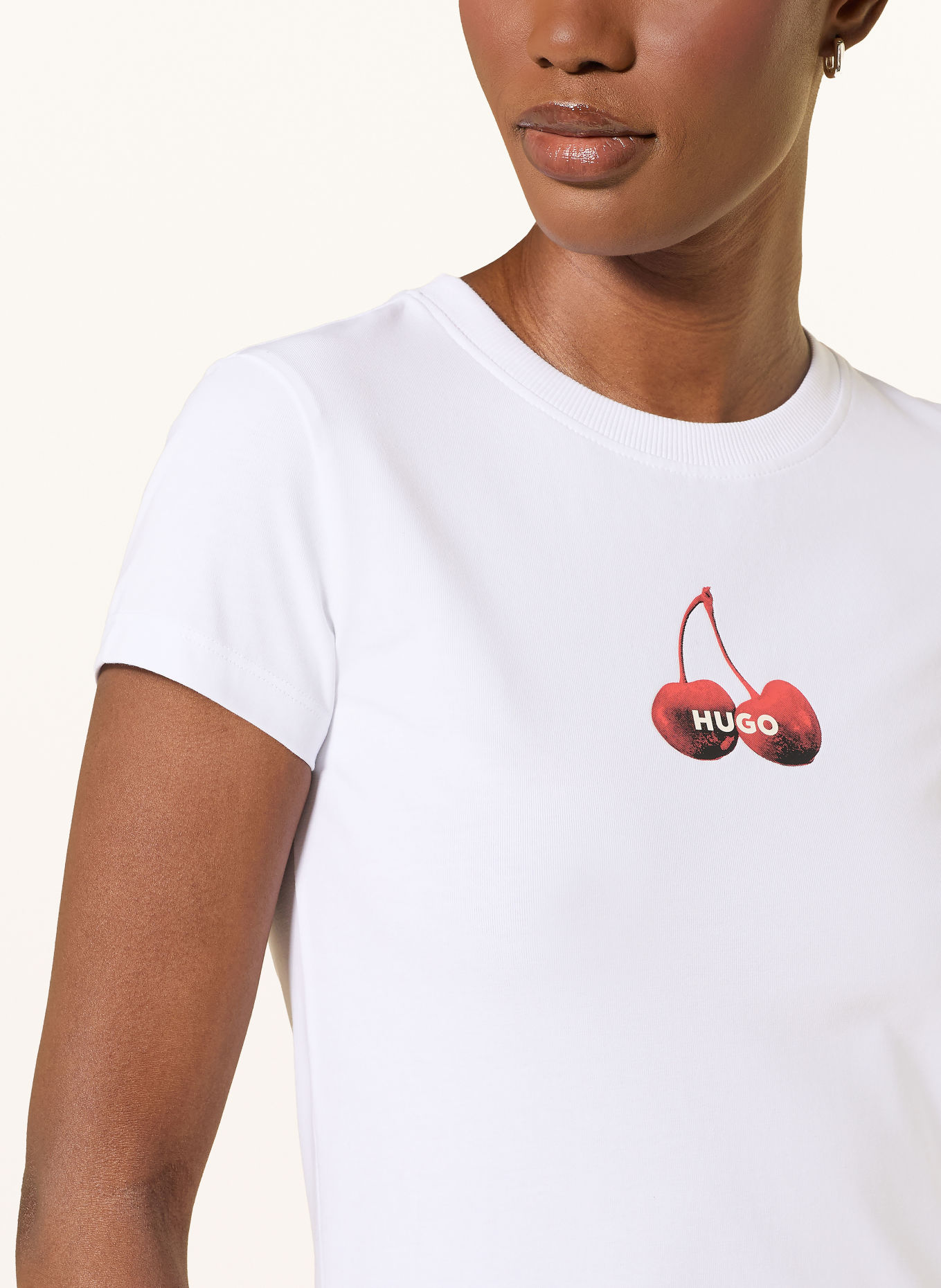HUGO T-shirt 90'S: BLANC
