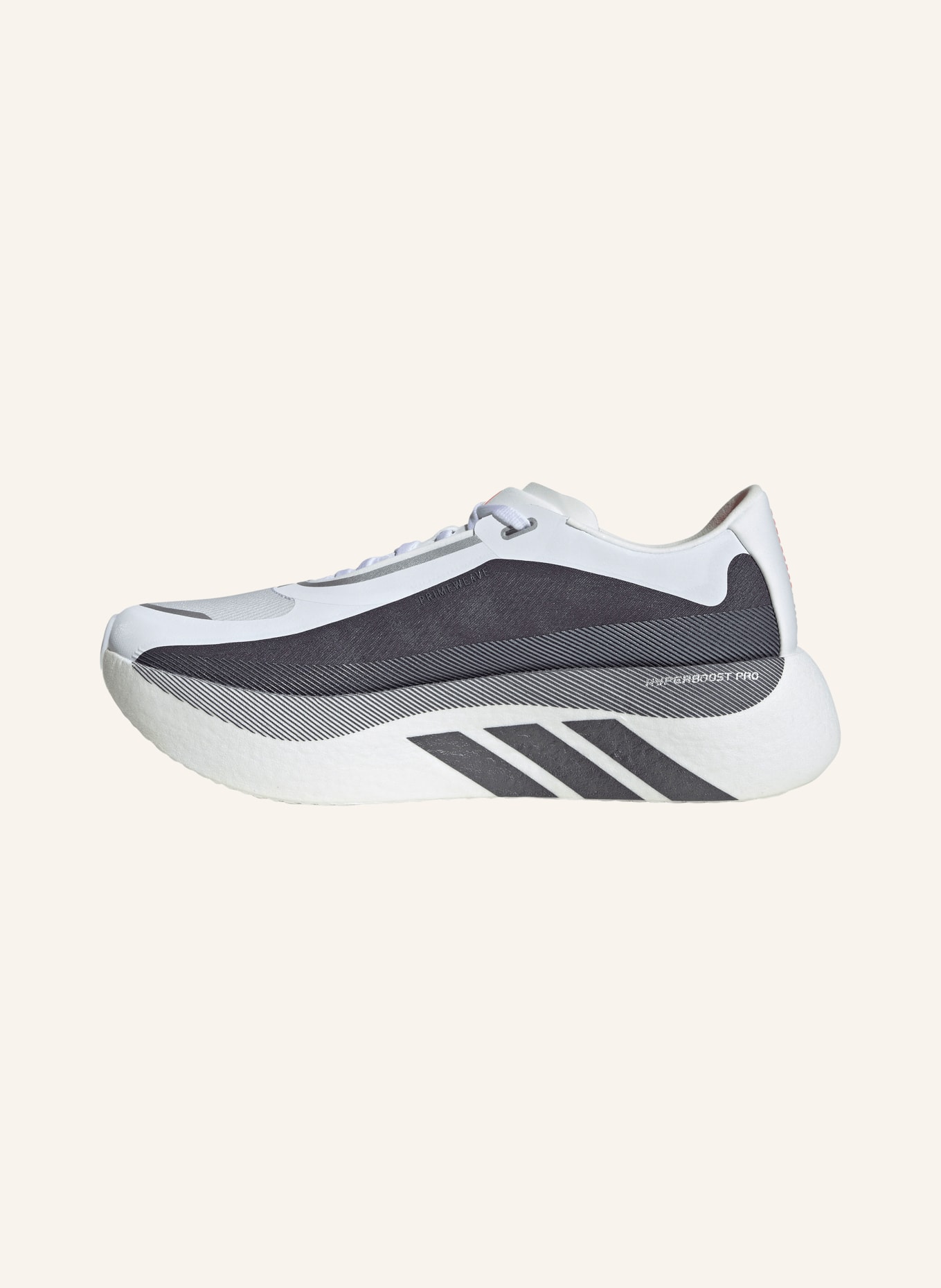 adidas Laufschuhe HYPERBOOST EDGE: DUNKELGRAU / SILBER / WEISS