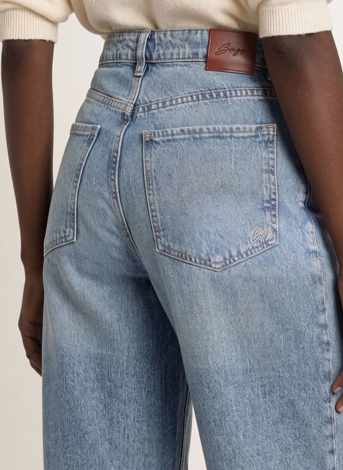 BOSS Culotte jeans EMMA: 425 MEDIUM BLUE