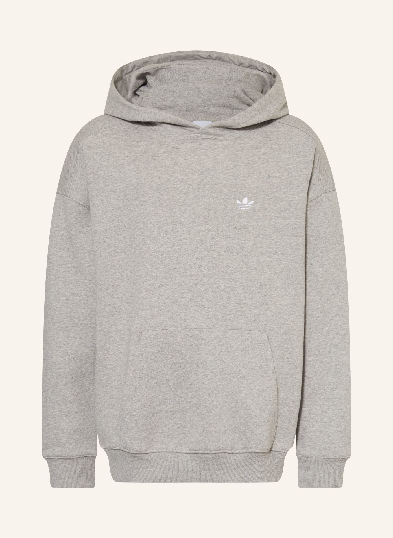 adidas Originals Sweat à capuche oversize: GRIS